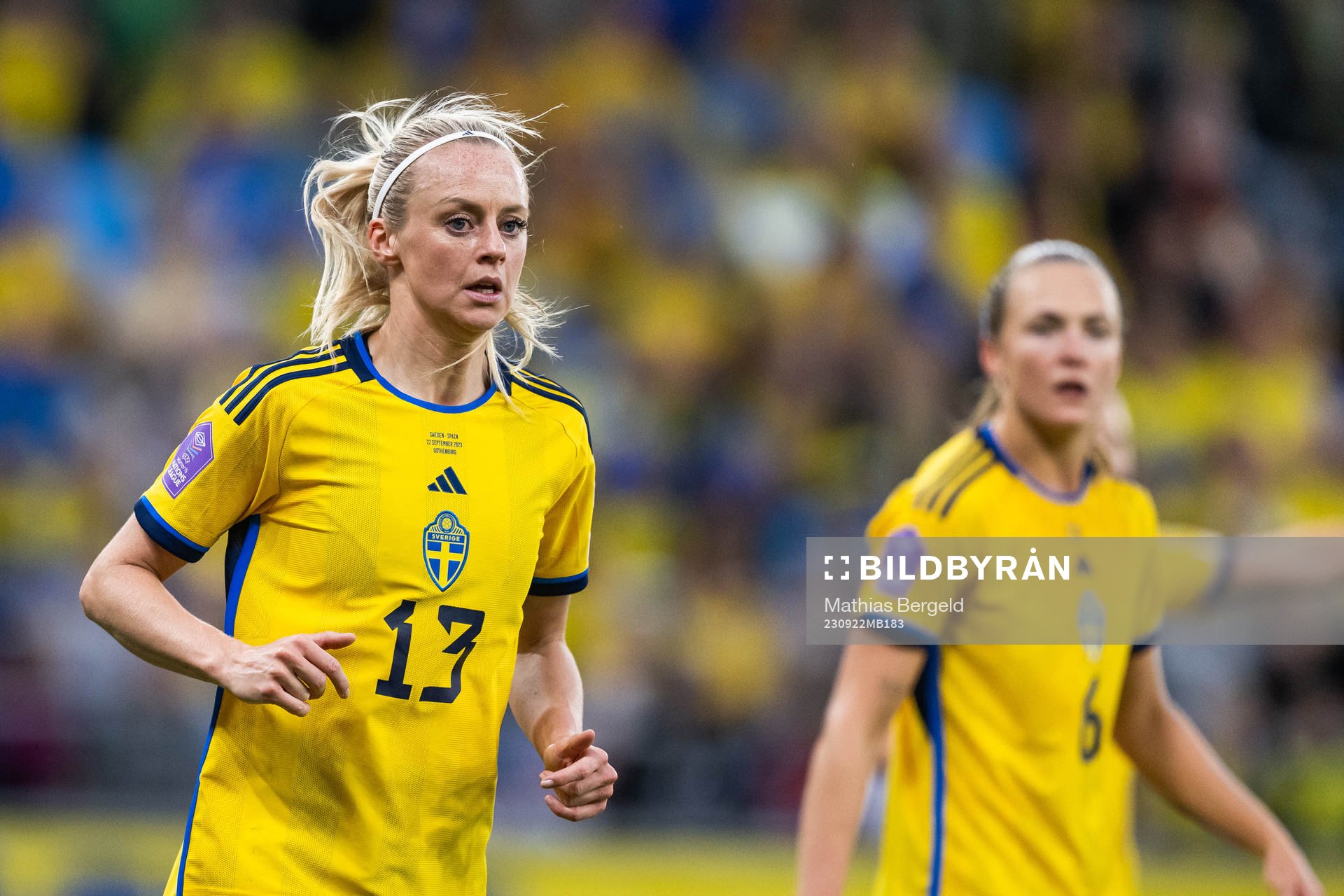 Amanda Ilestedt of Sweden