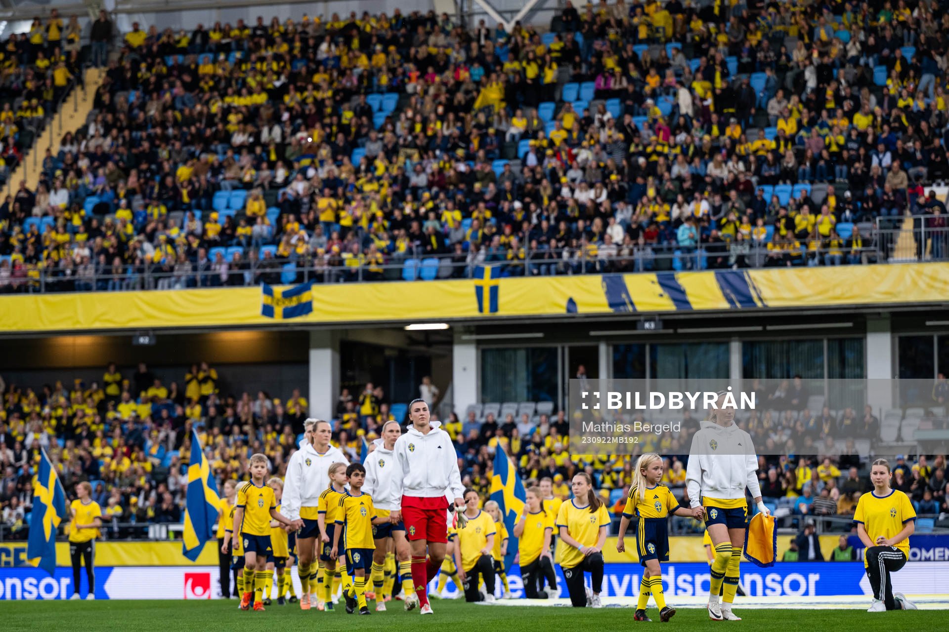 Magdalena Eriksson, Jonna Andersson, goalkeeper Zecira