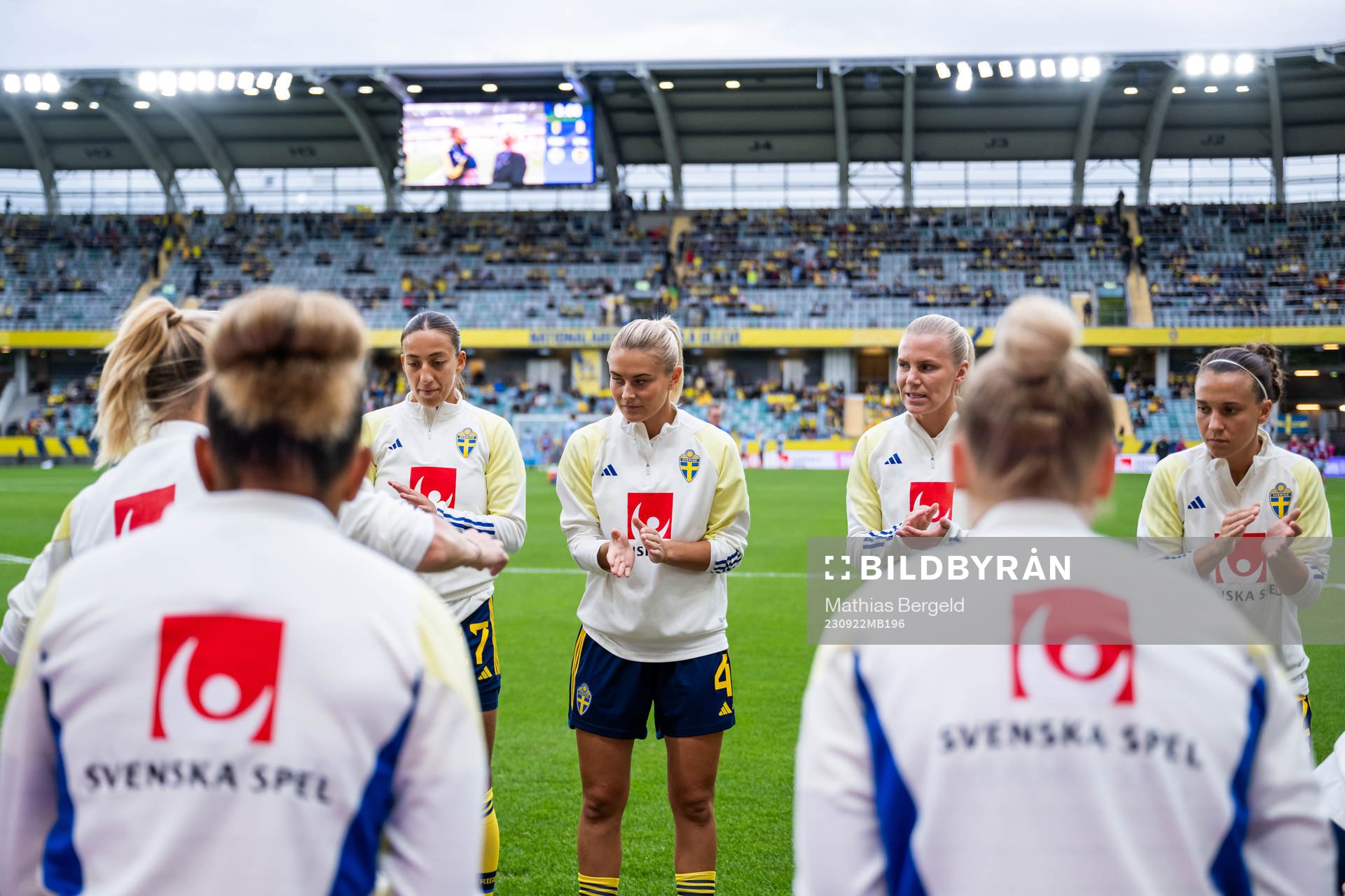 Rosa Kafaji, Amanda Nildén, Josefin Rybrink and  Julia