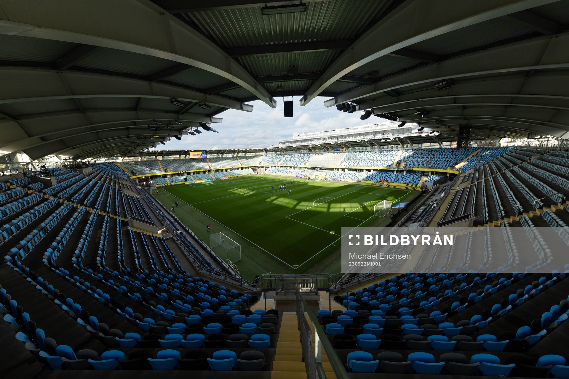 General view of Gamla Ullevi Arena