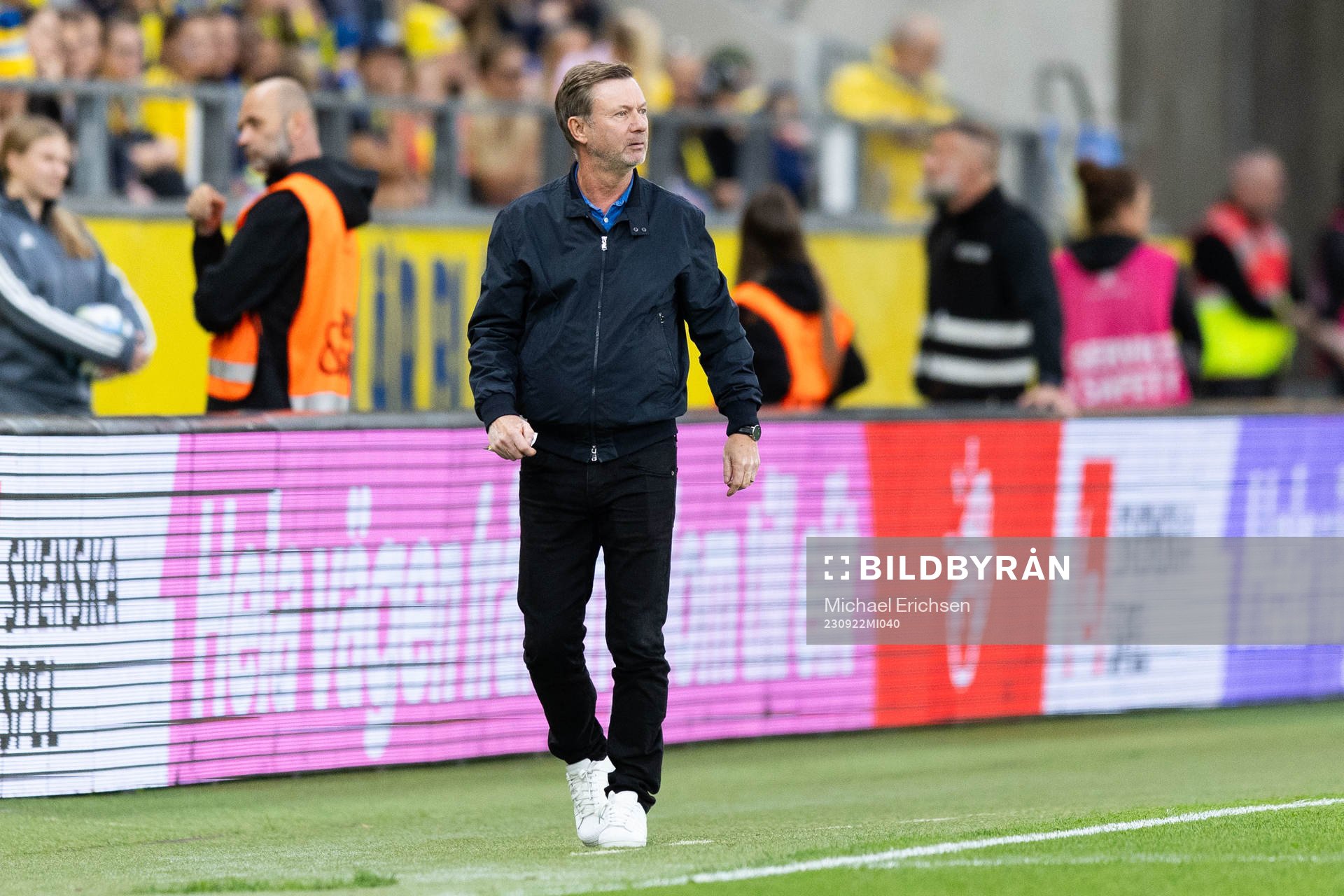 Head coach Peter Gerhardsson of Sweden