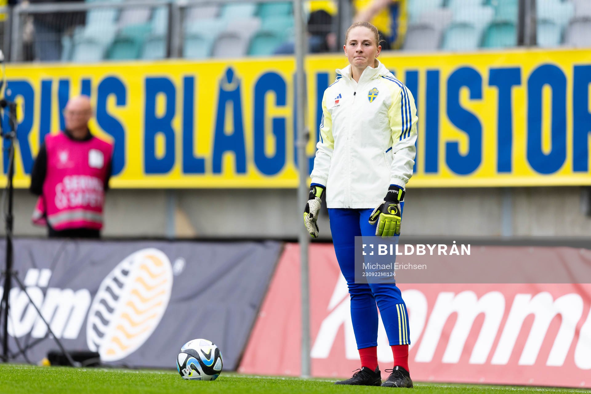 Goalkeeper Tove Enblom of Sweden