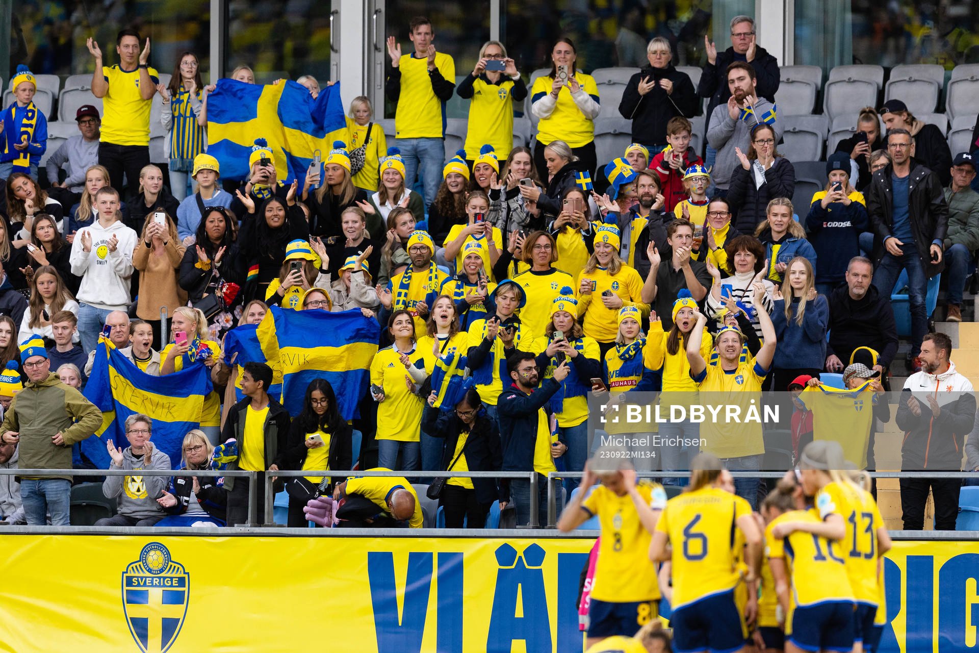 during the Nations League football match between Sweden and