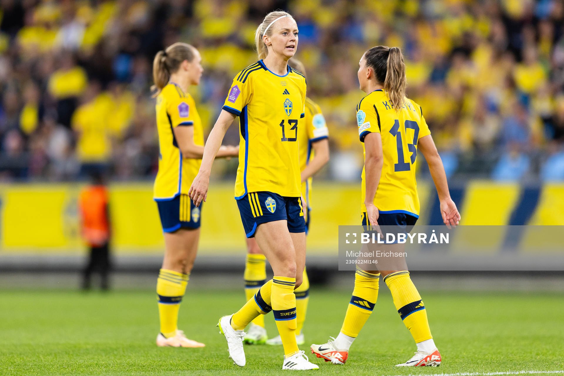 Amanda Ilestedt of Sweden