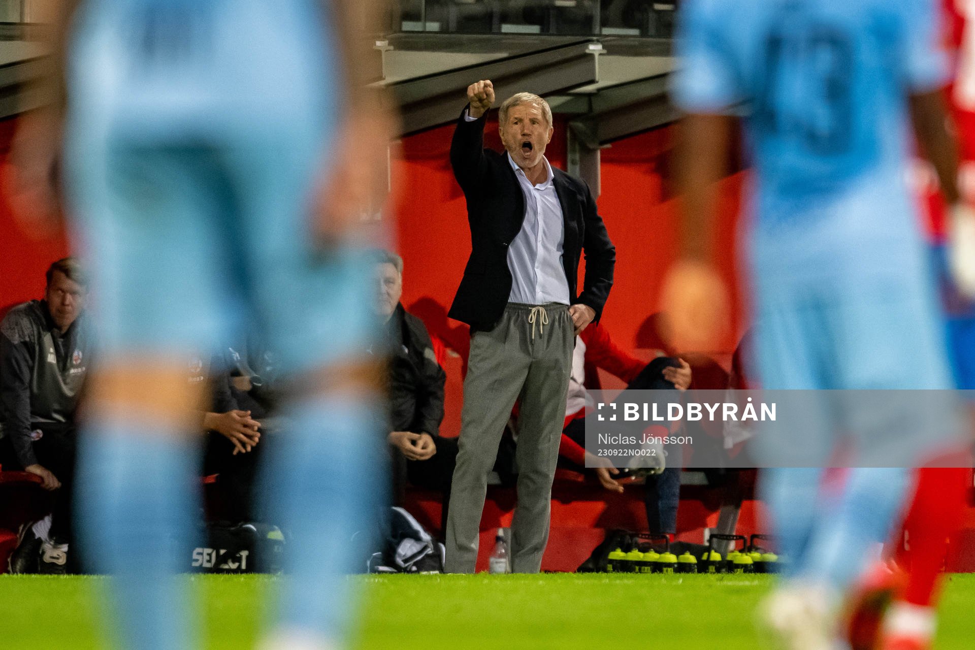 Helsingborgs tränare Stuart Baxter