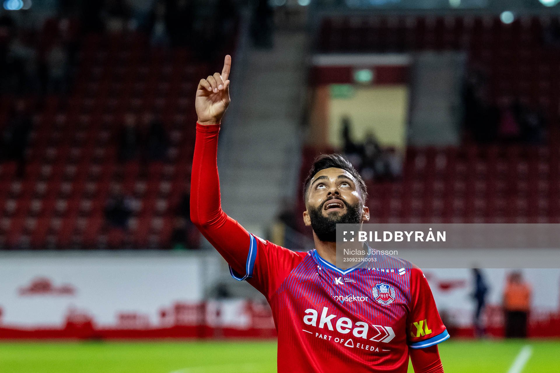 Helsingborgs Amin Al-Hamawi jublar