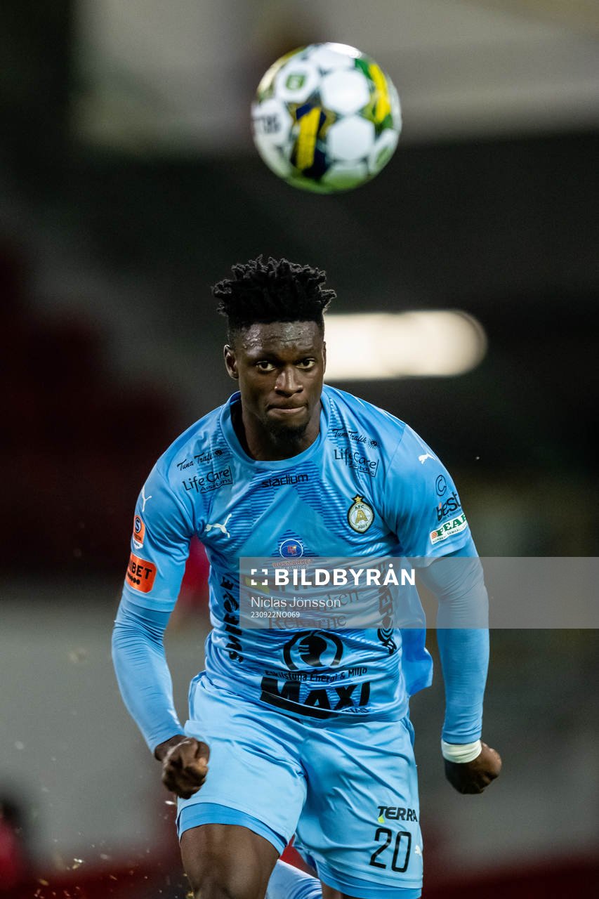 AFC Eskilstunas Emmanuel Agyeman Duah