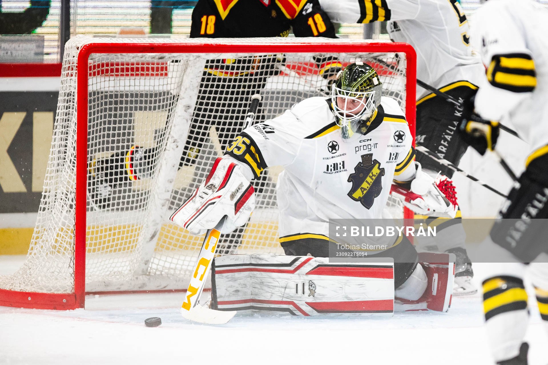 AIKs målvakt Antoine Bibeau