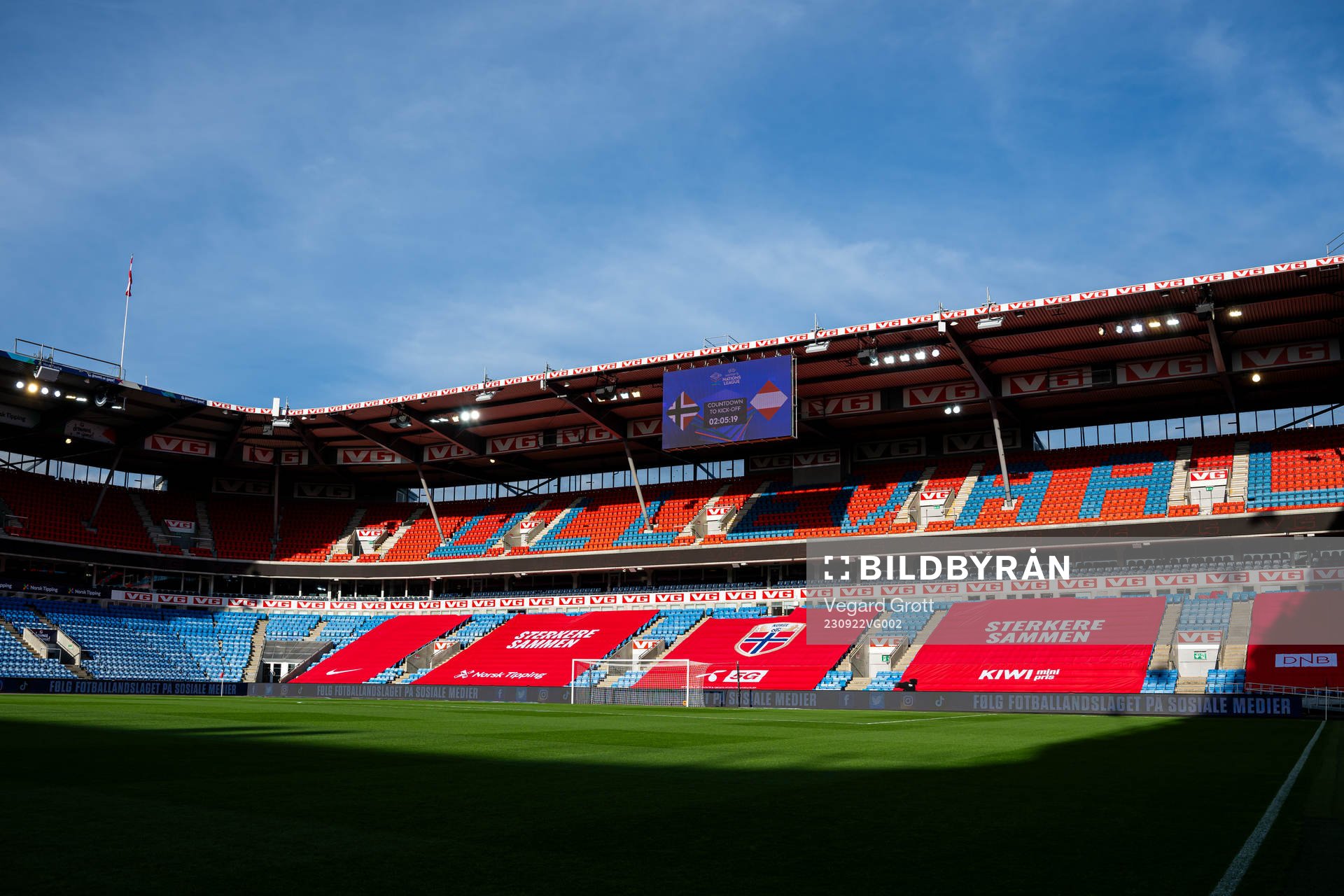 General view of Ullevaal stadion