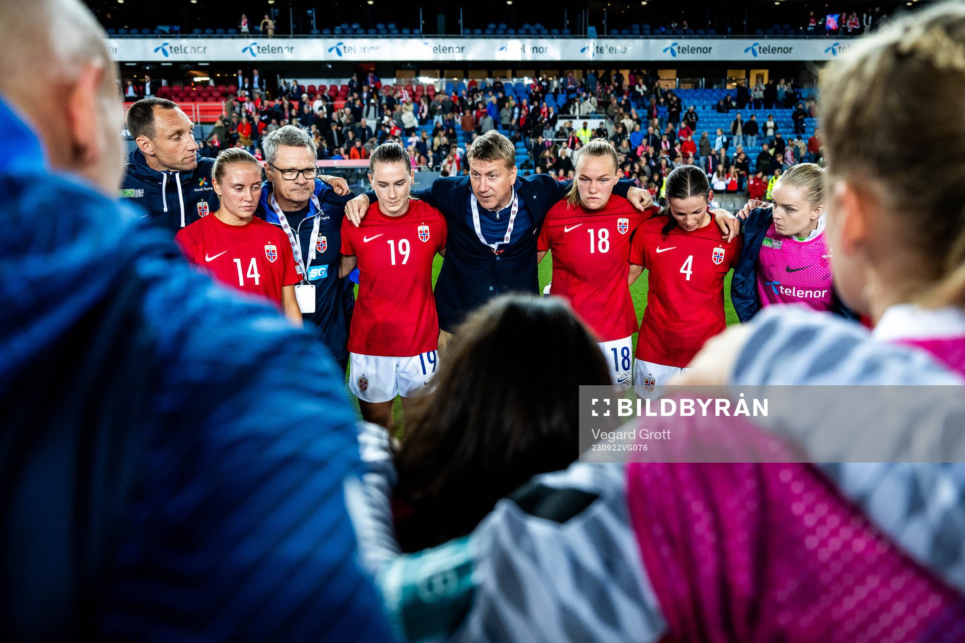 Head coach Leif Gunnar Smerud of Norway