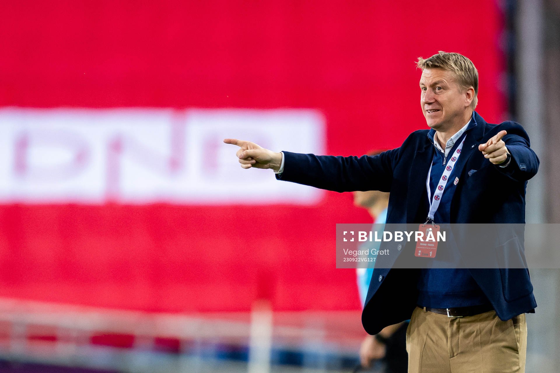 Leif Gunnar Smerud, head coach of Norway