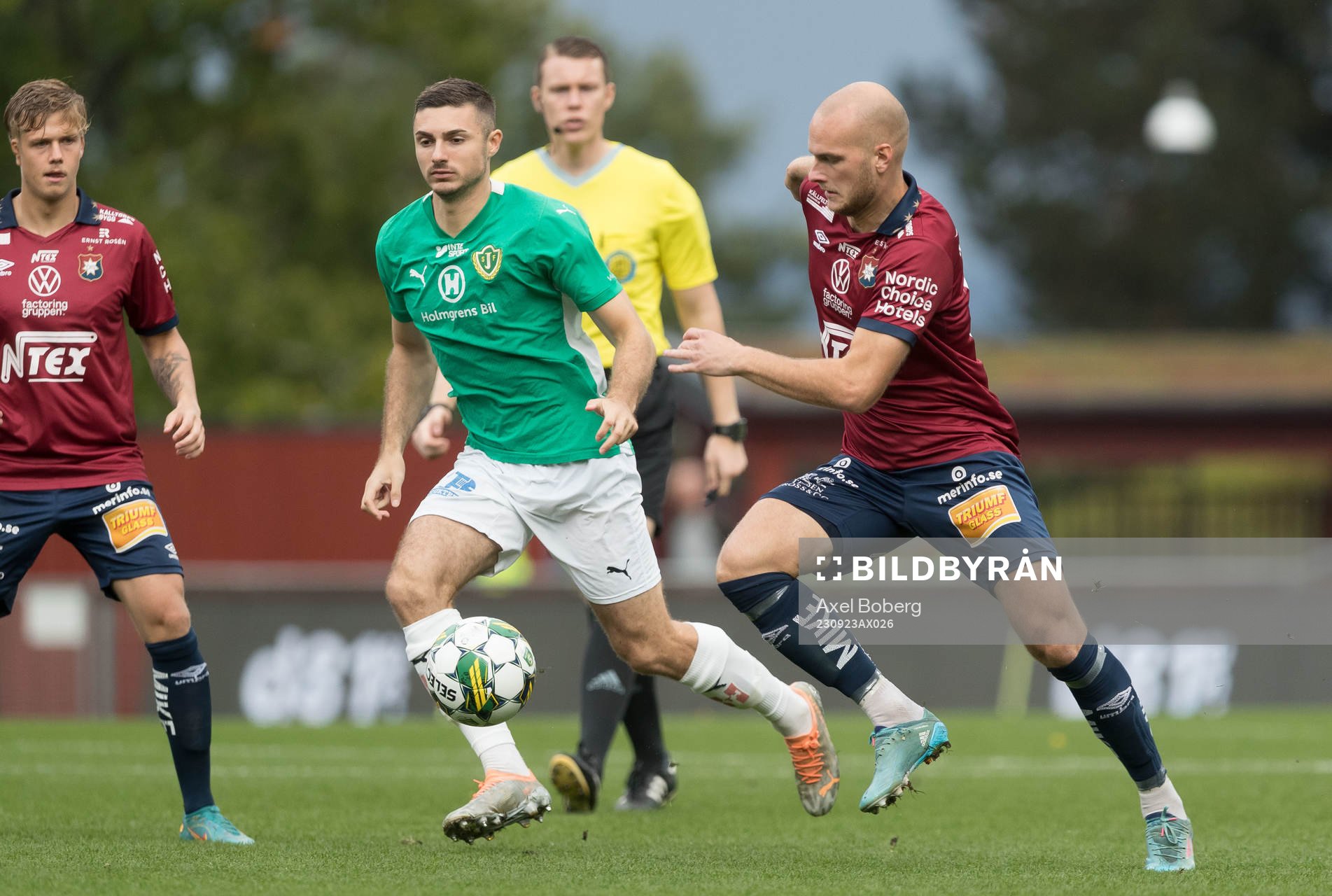 Örgrytes Nicklas Bärkroth och Jönköpings Marko Nikolic