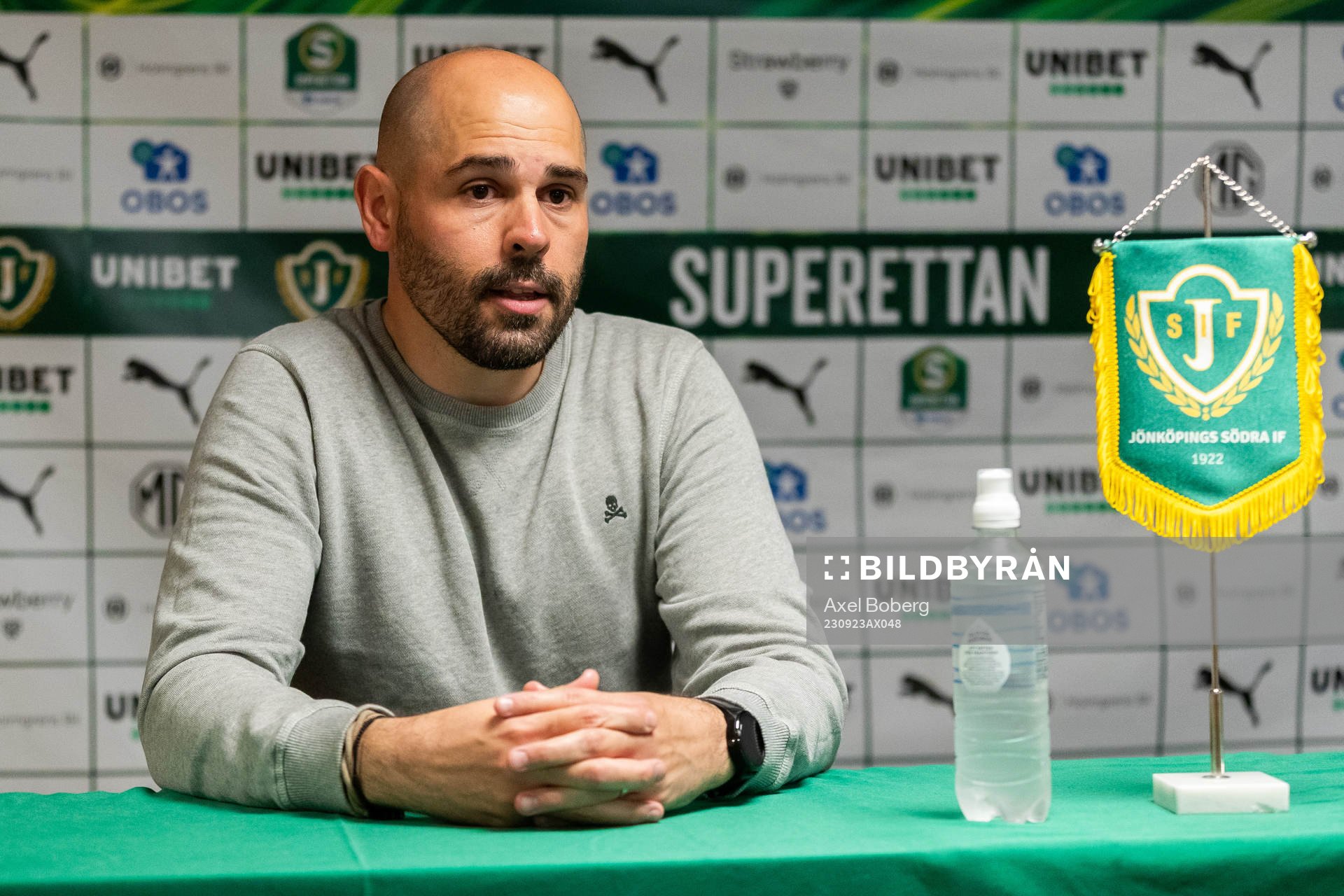 Jönköpings Södras tränare Oscar Garcia Rodrigues