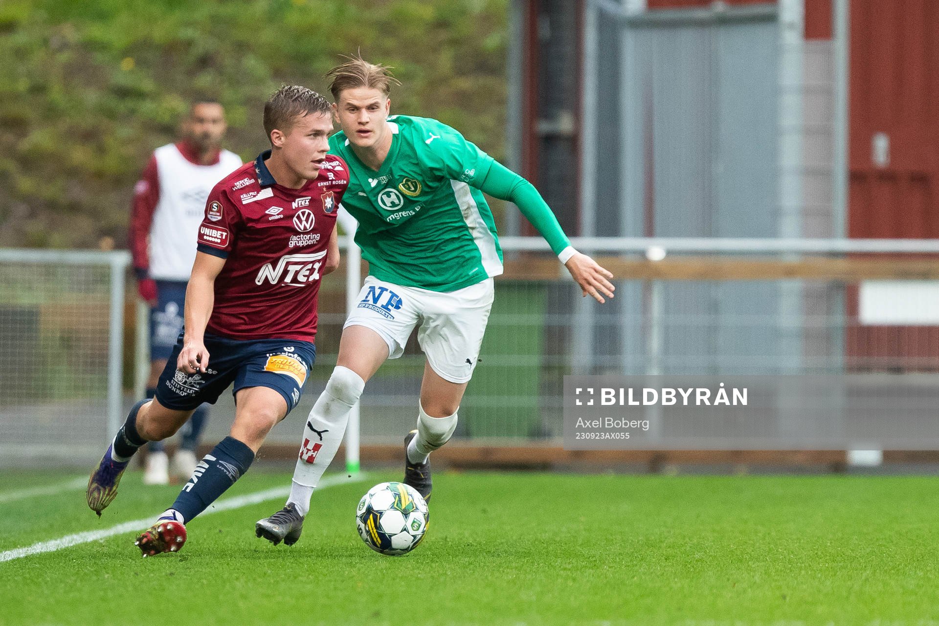 Örgrytes Isak Dahlqvist och Jönköpings Södras Ben