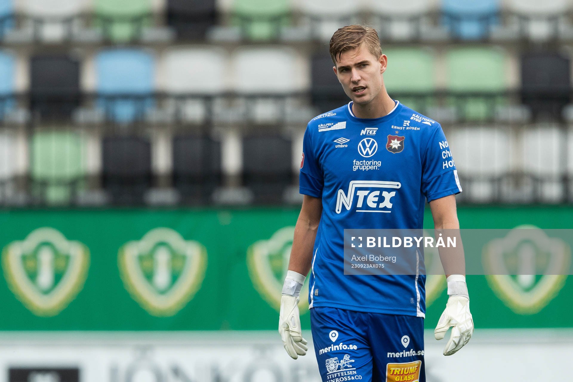 Örgrytes målvakt Mathias Nilsson