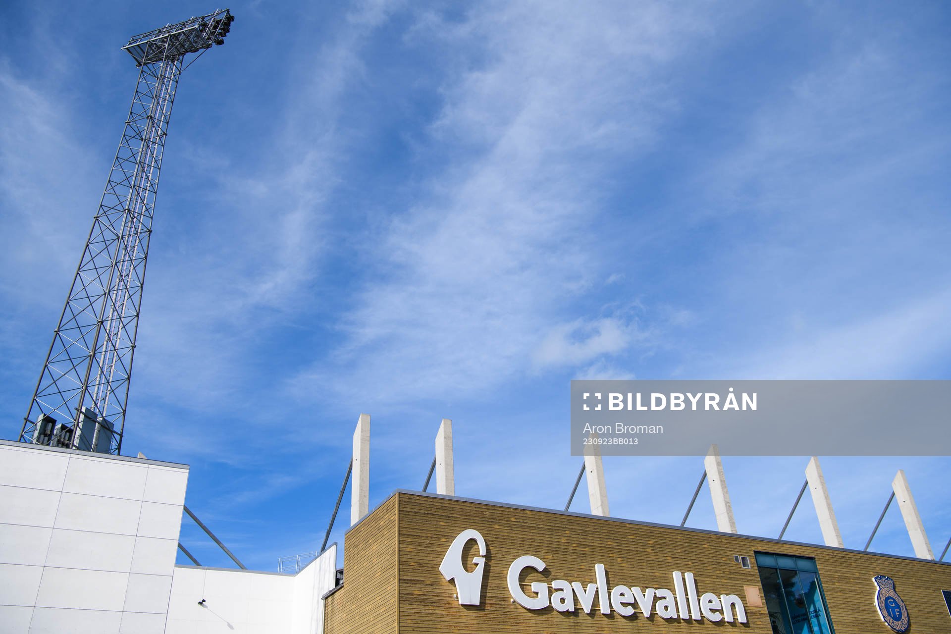 Exteriör vy av Gavlevallen