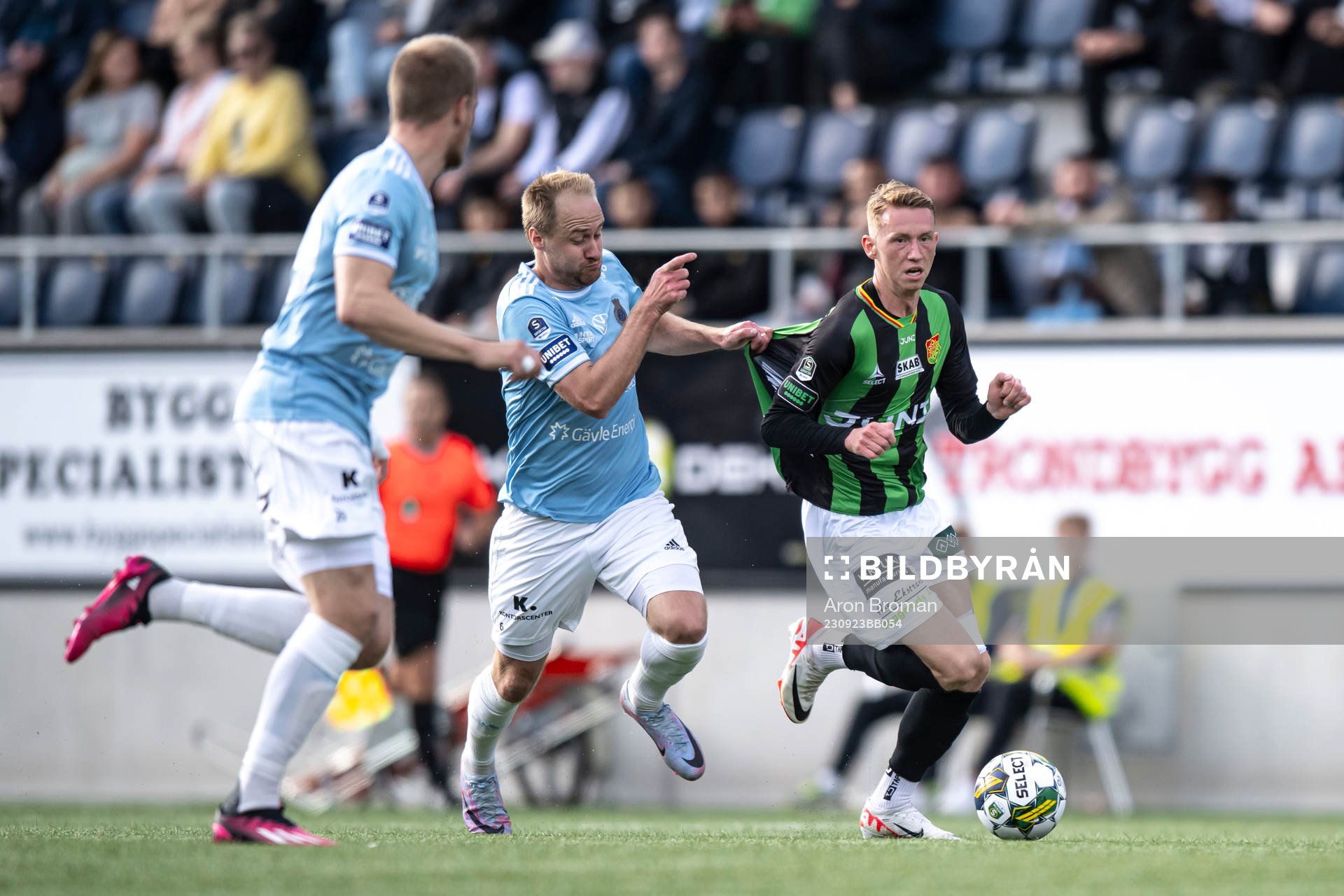 Gefles Oscar Lundin och GAISs Julius Lindberg