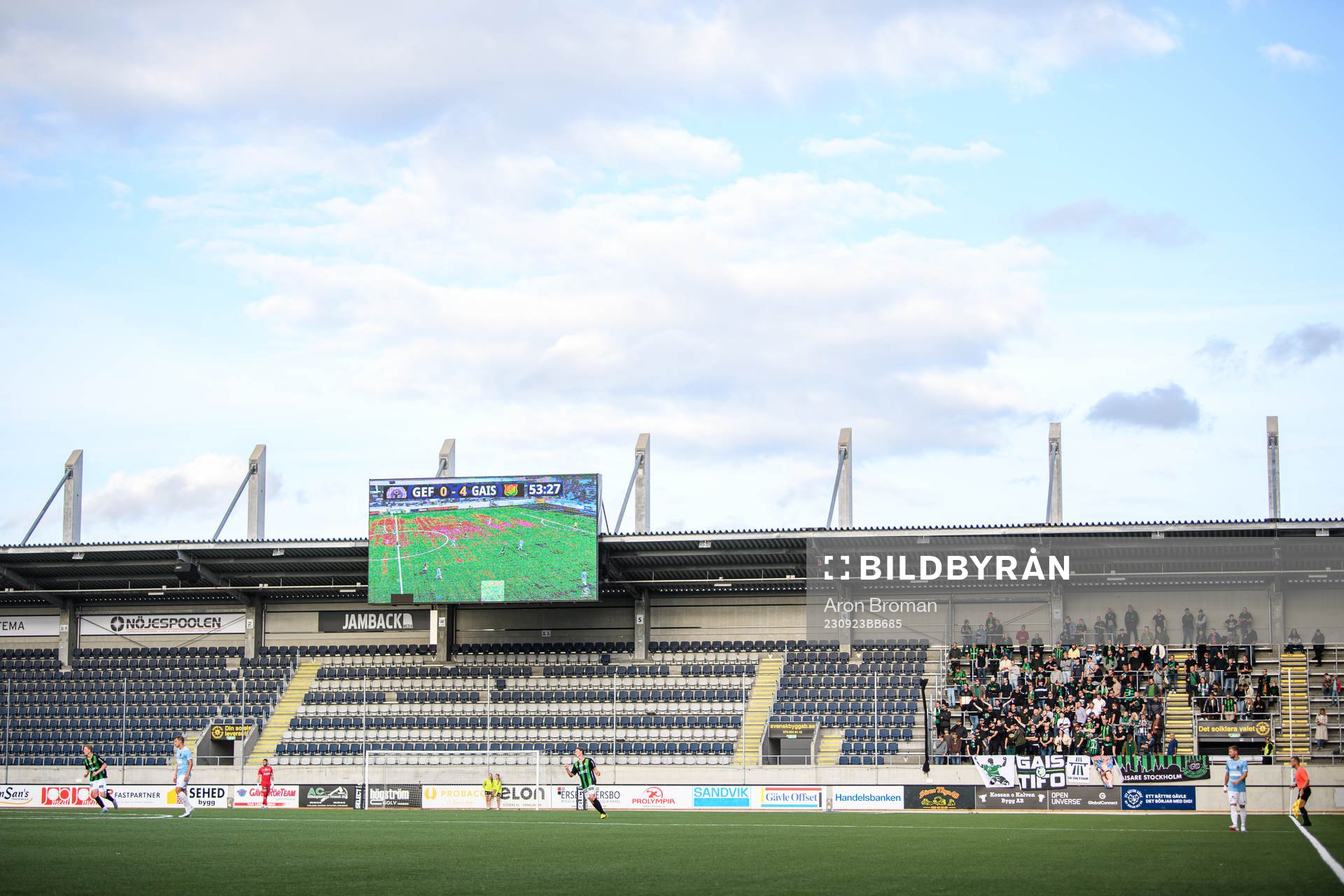 Interiör vy av Gavlevallen