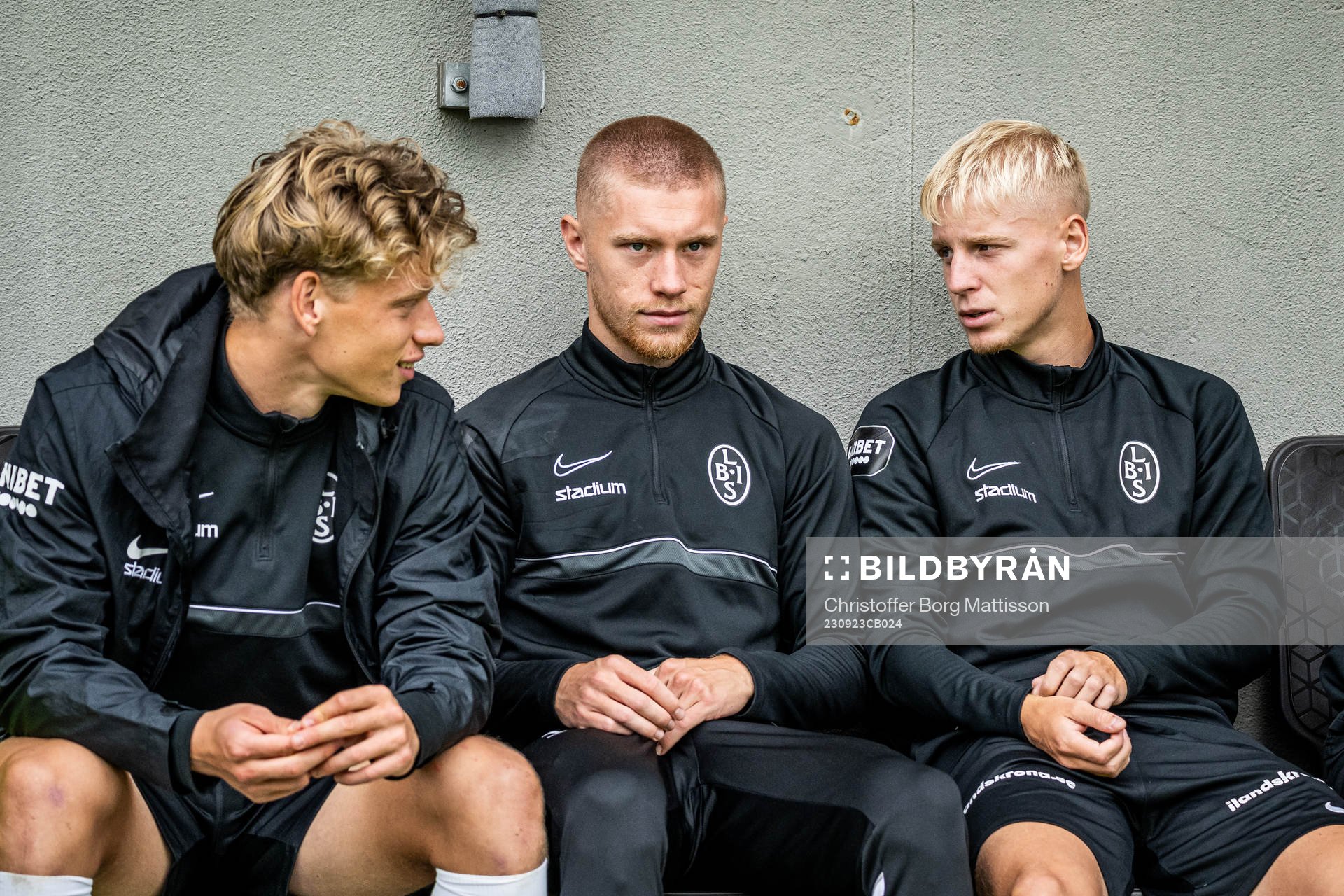 Landskronas Gustaf Bruzelius, Rasmus Wendt och Emil Lindman