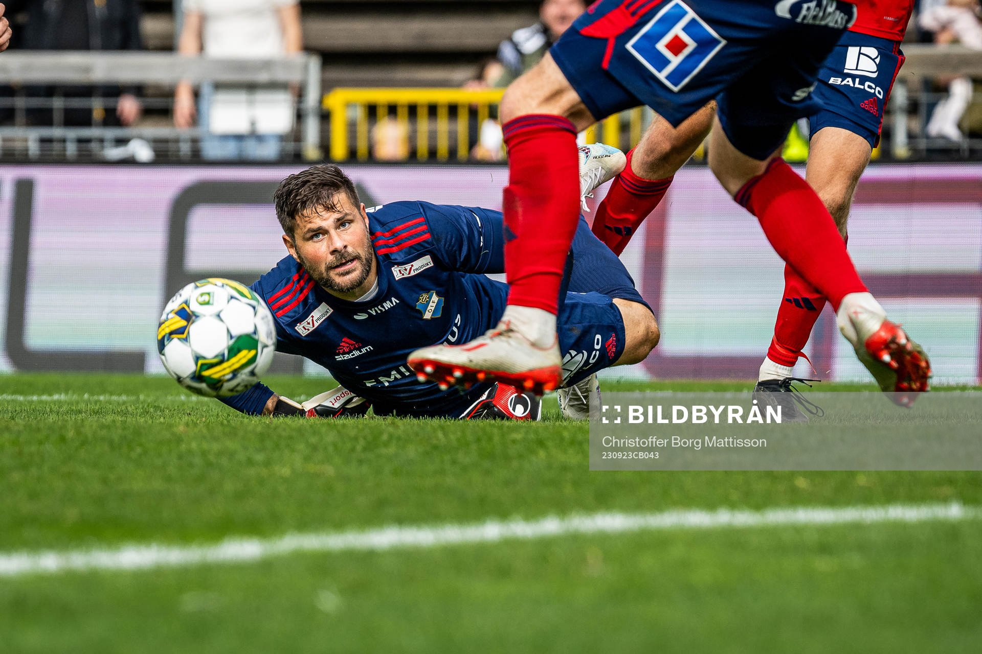 Östers målvakt Miloje Prekovic