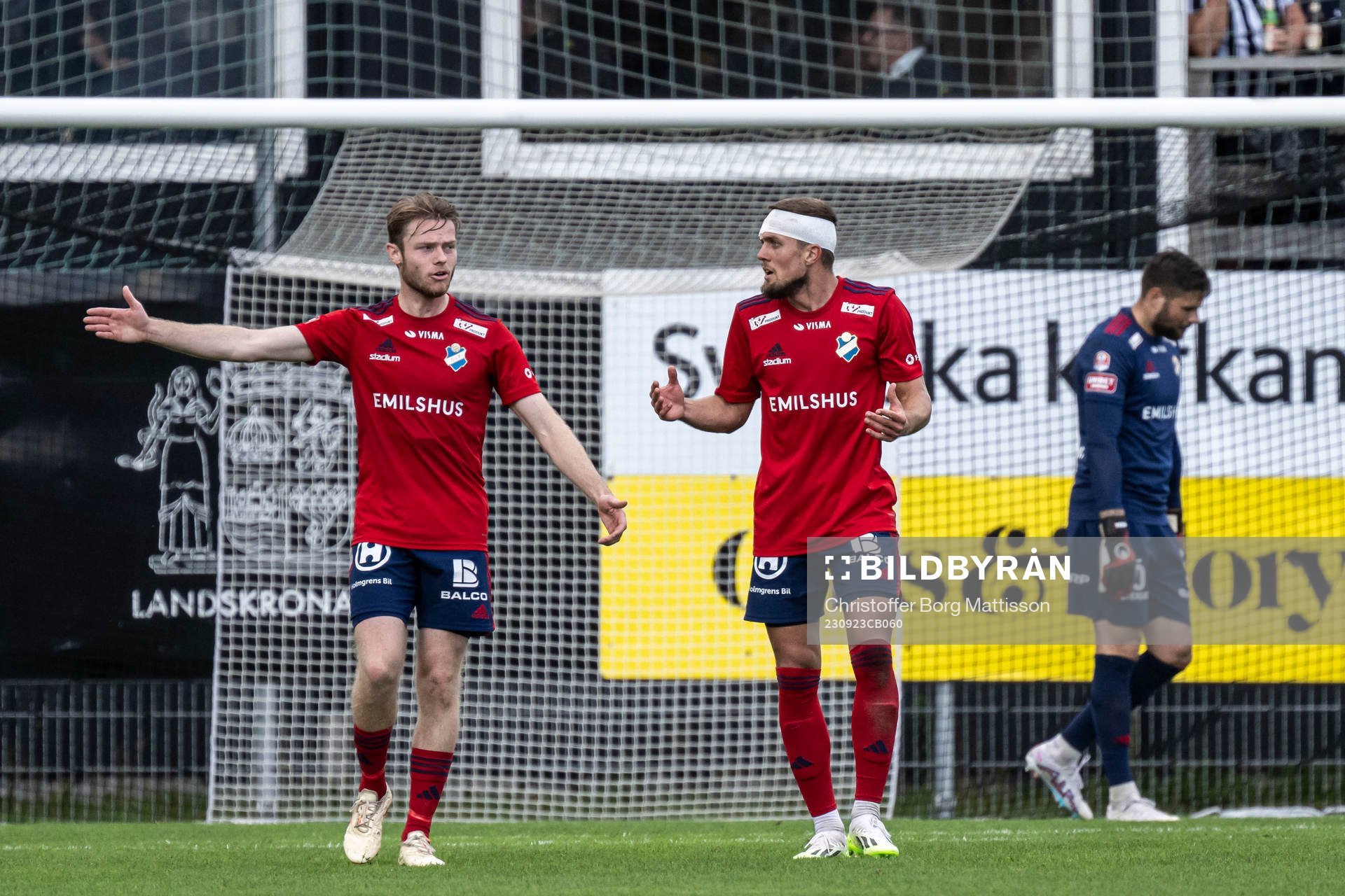 Östers Daniel Ljung och Ivan Kricak deppar