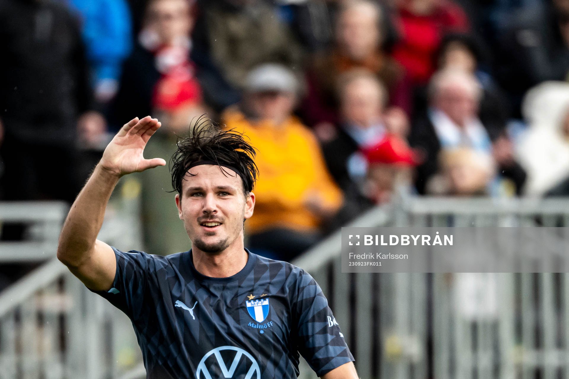 Malmö FFs Stefano Vecchia jublar