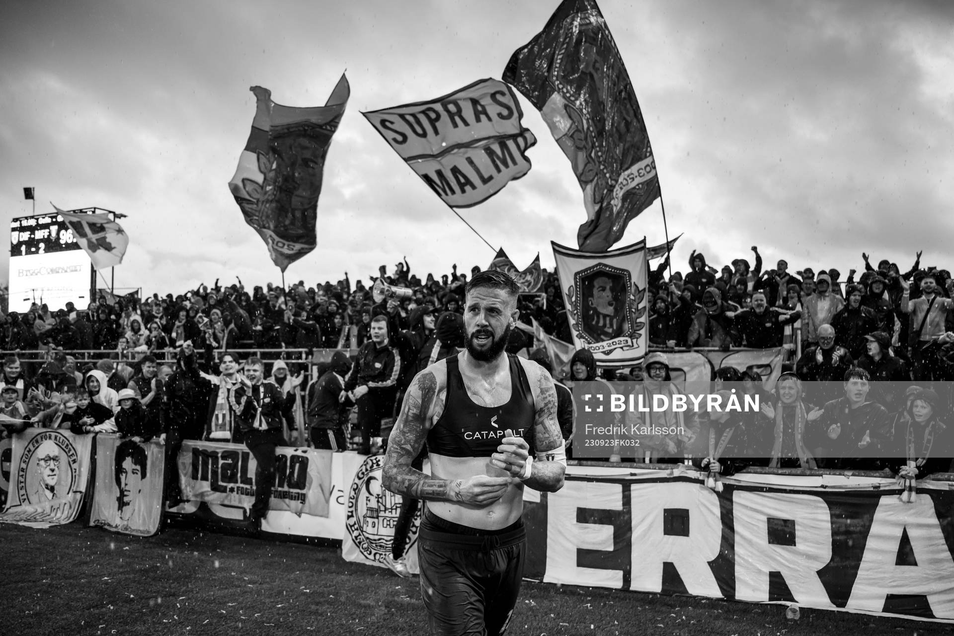 Malmö FFs Pontus Jansson jublar