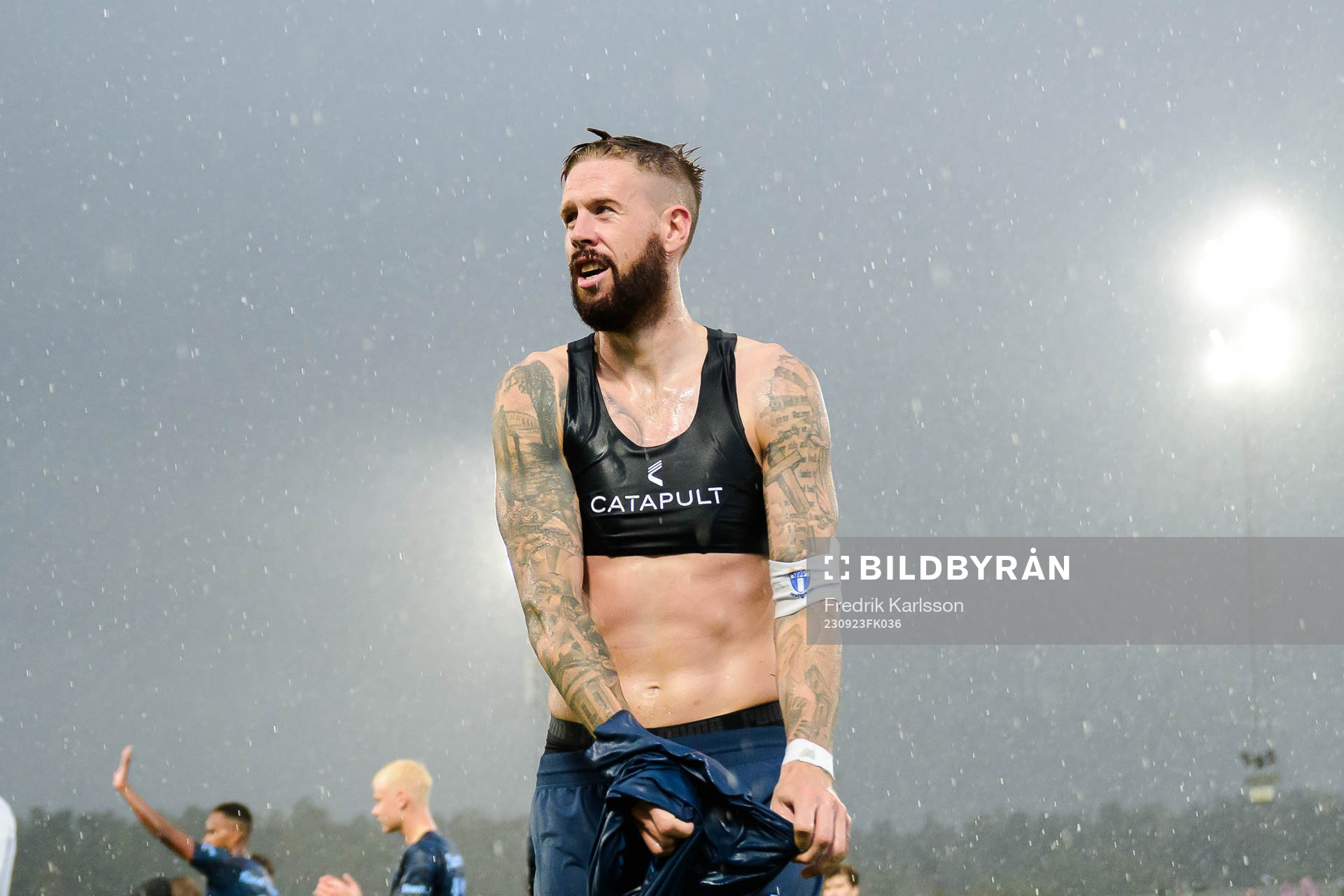 Malmö FFs Pontus Jansson jublar