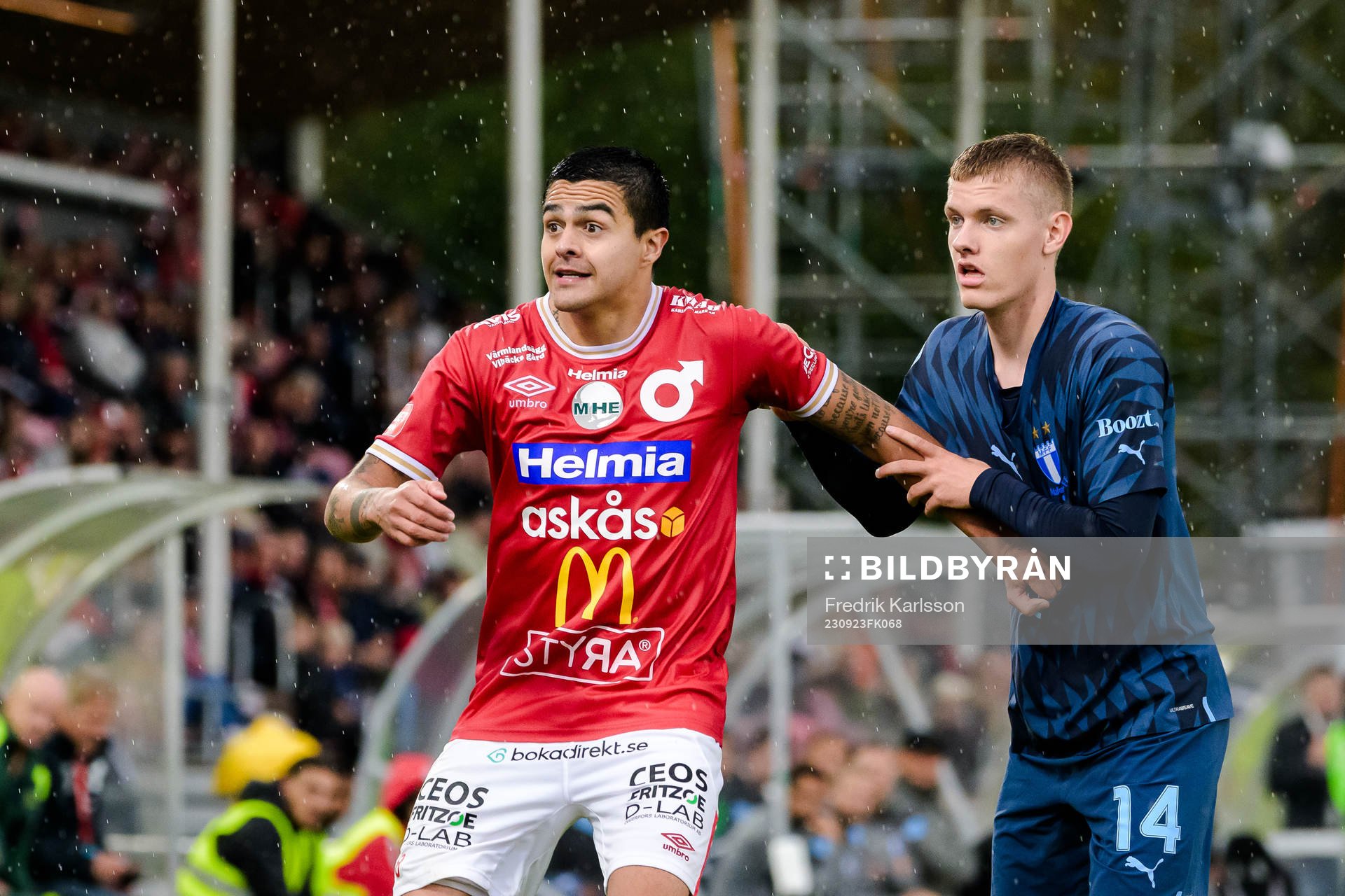 Degerfors Diego De Jesus Campos Ballestero och Malmö FFs