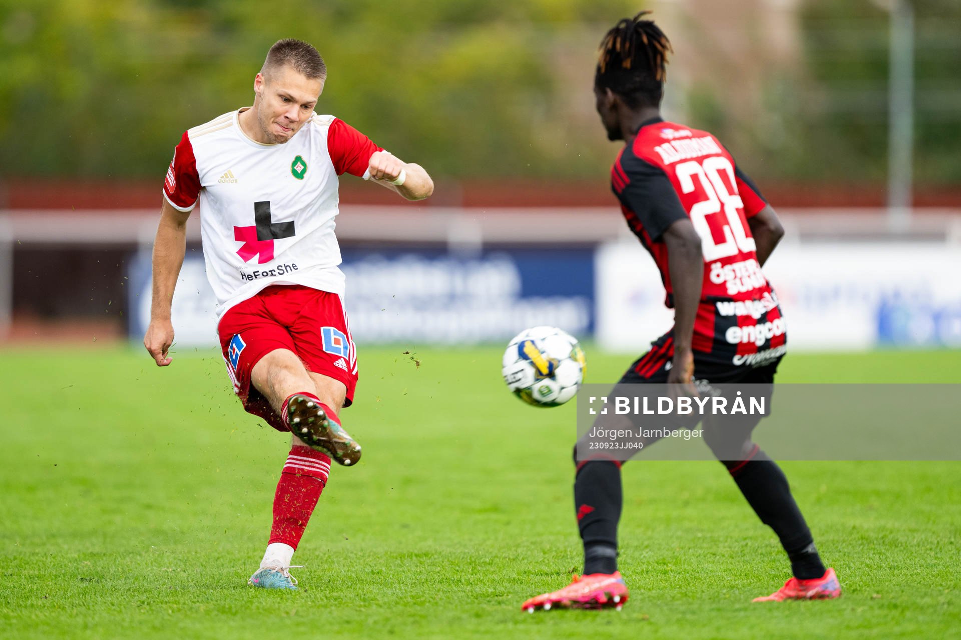 Skövde AIKs Gustav Broman