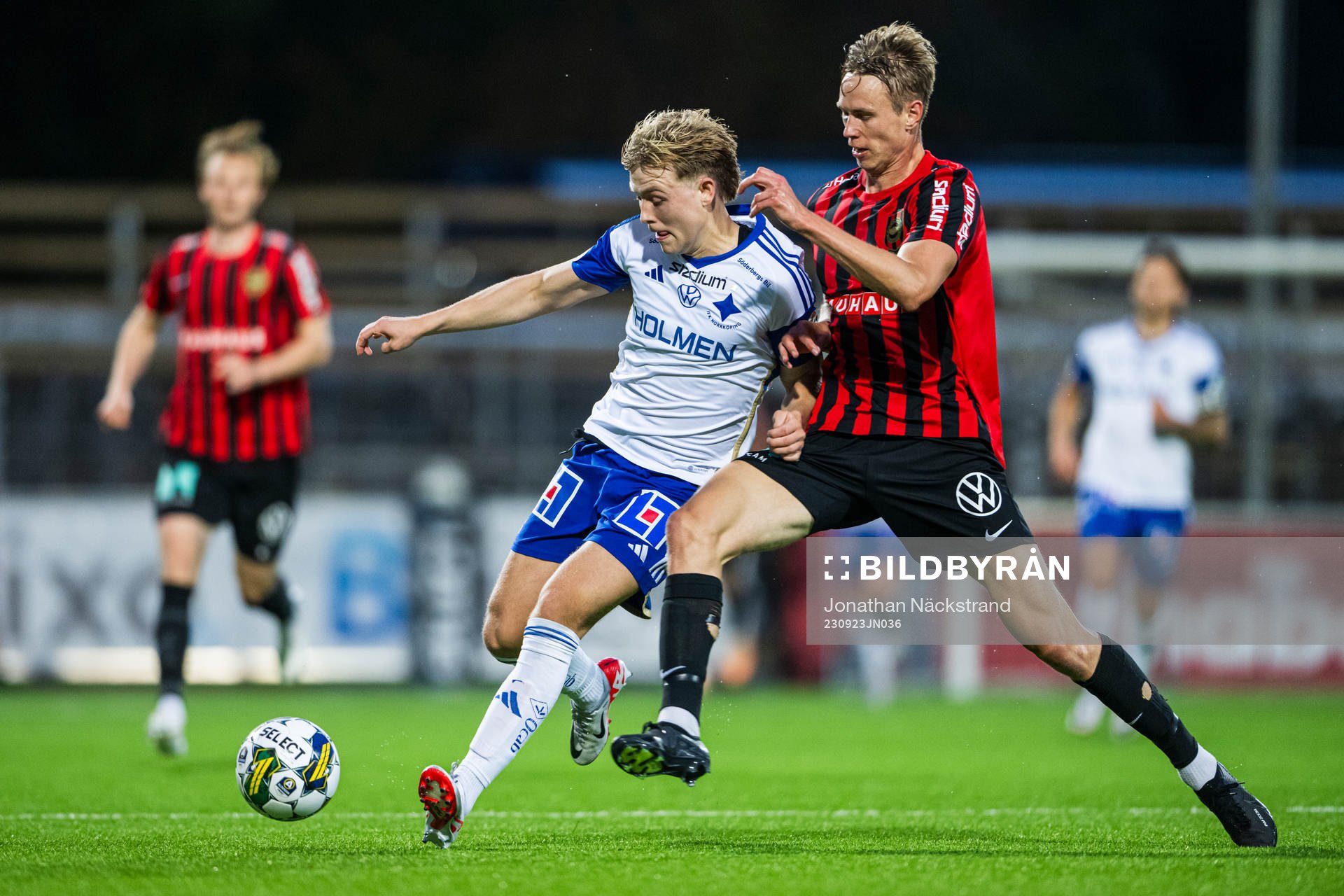 IFK Norrköpings Isak Andri Sigurgeirsson och