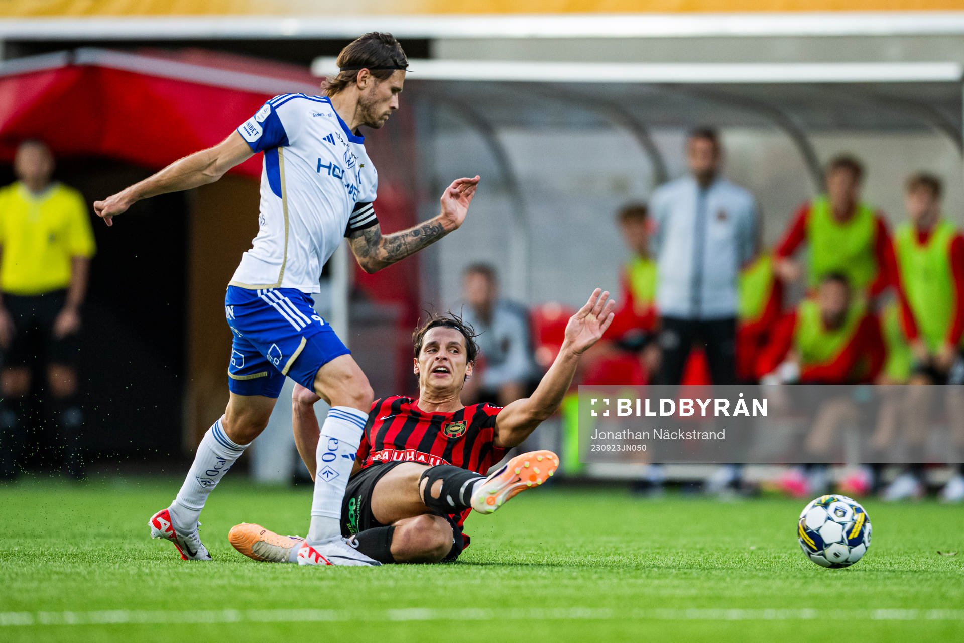 IFK Norrköpings Arnor Traustason och Brommapojkarnas Kevin