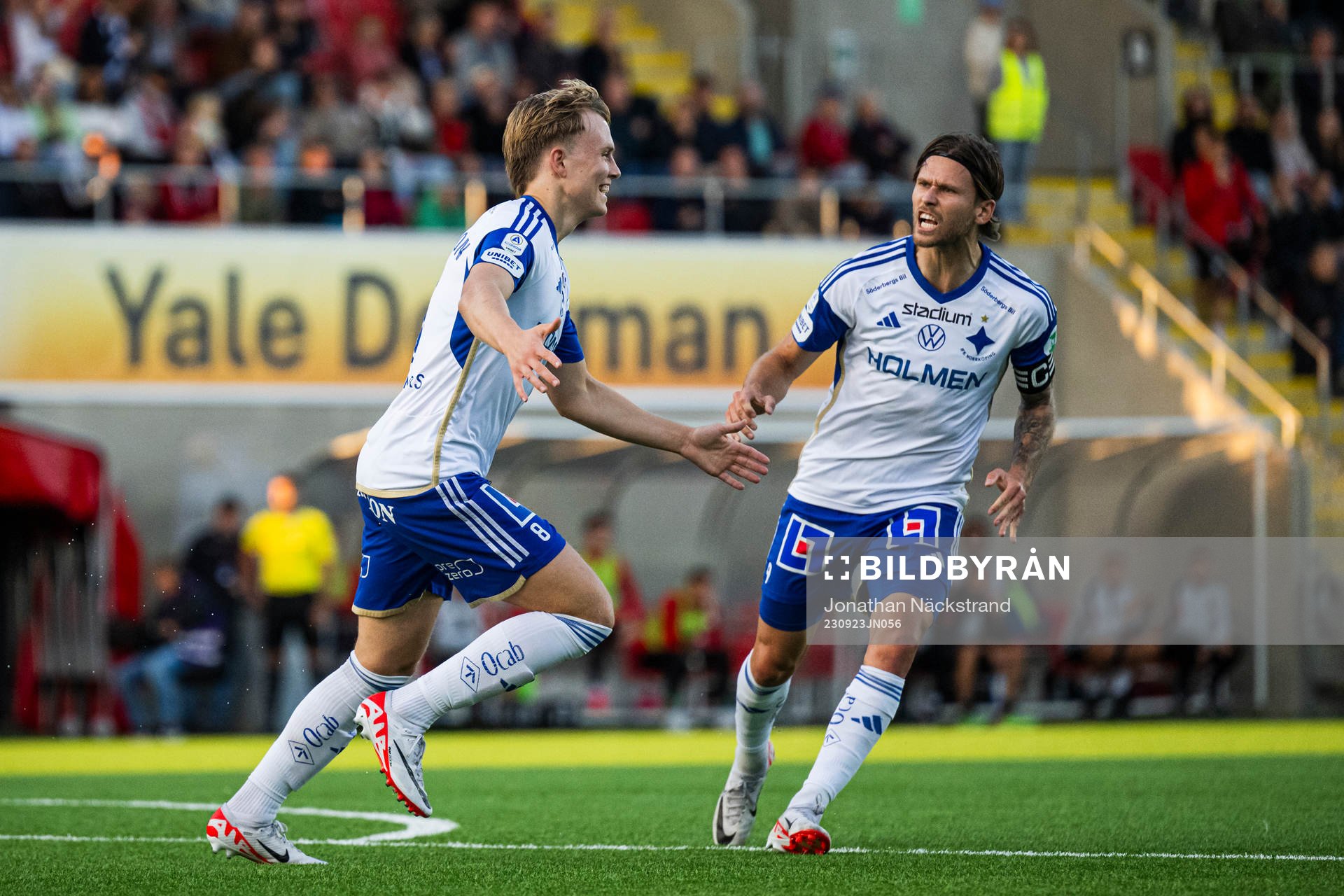 IFK Norrköpings Arnor Traustason och Isak Andri
