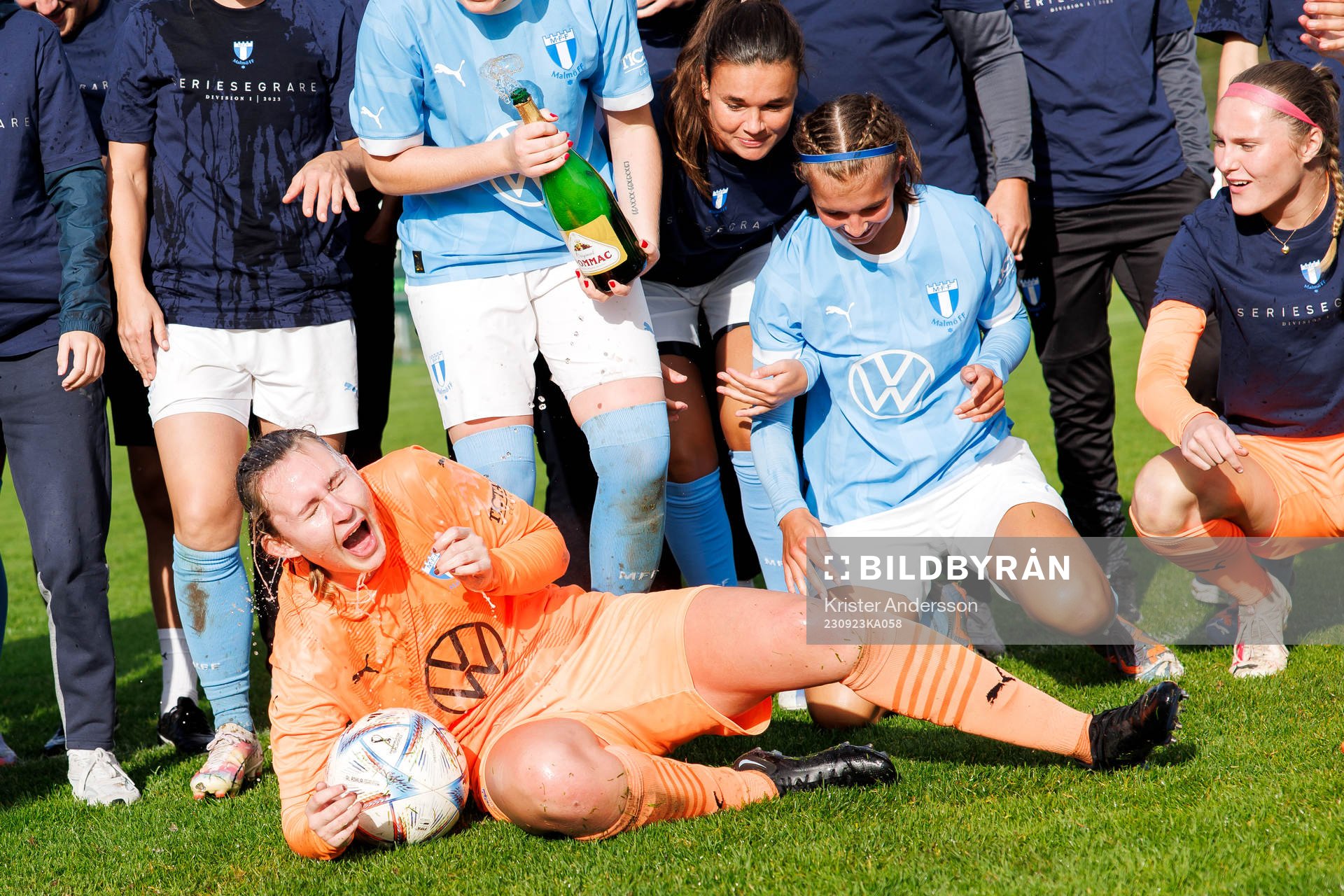 Malmö FFs målvakt Linnea Hagberg
