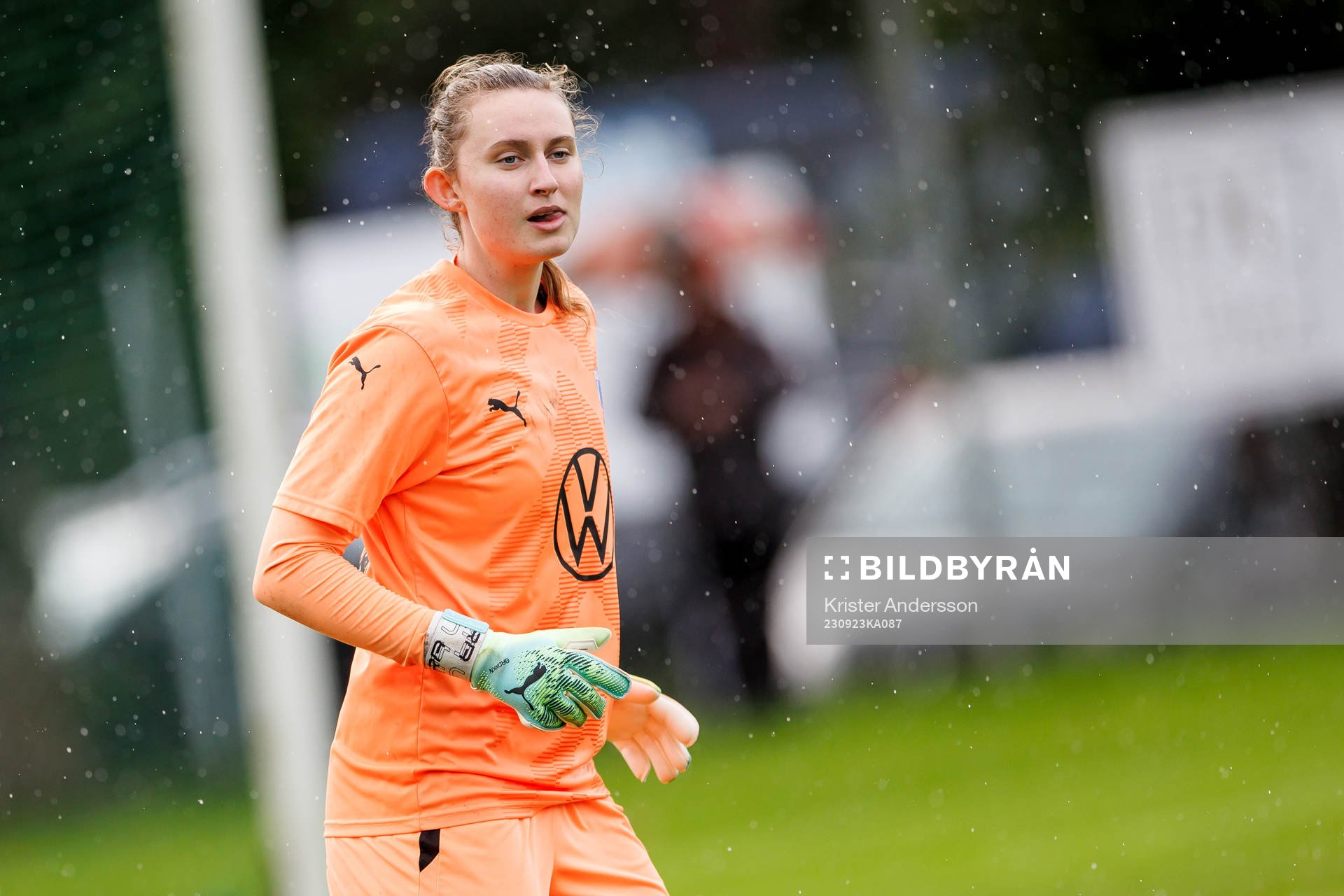 Malmö FFs målvakt Linnea Hagberg