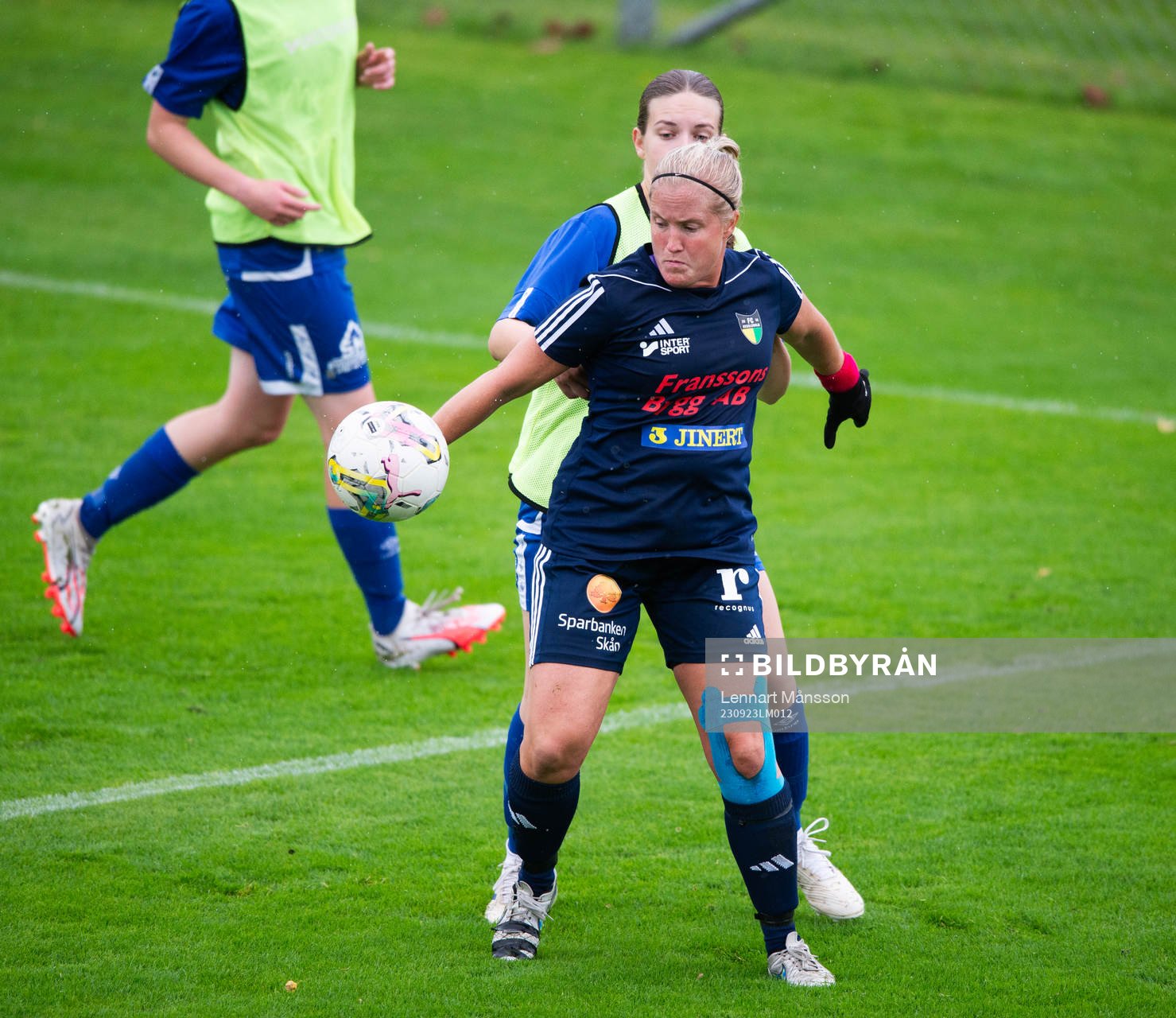 i matchen i division 3 Skåne Norra för damer mellan FC