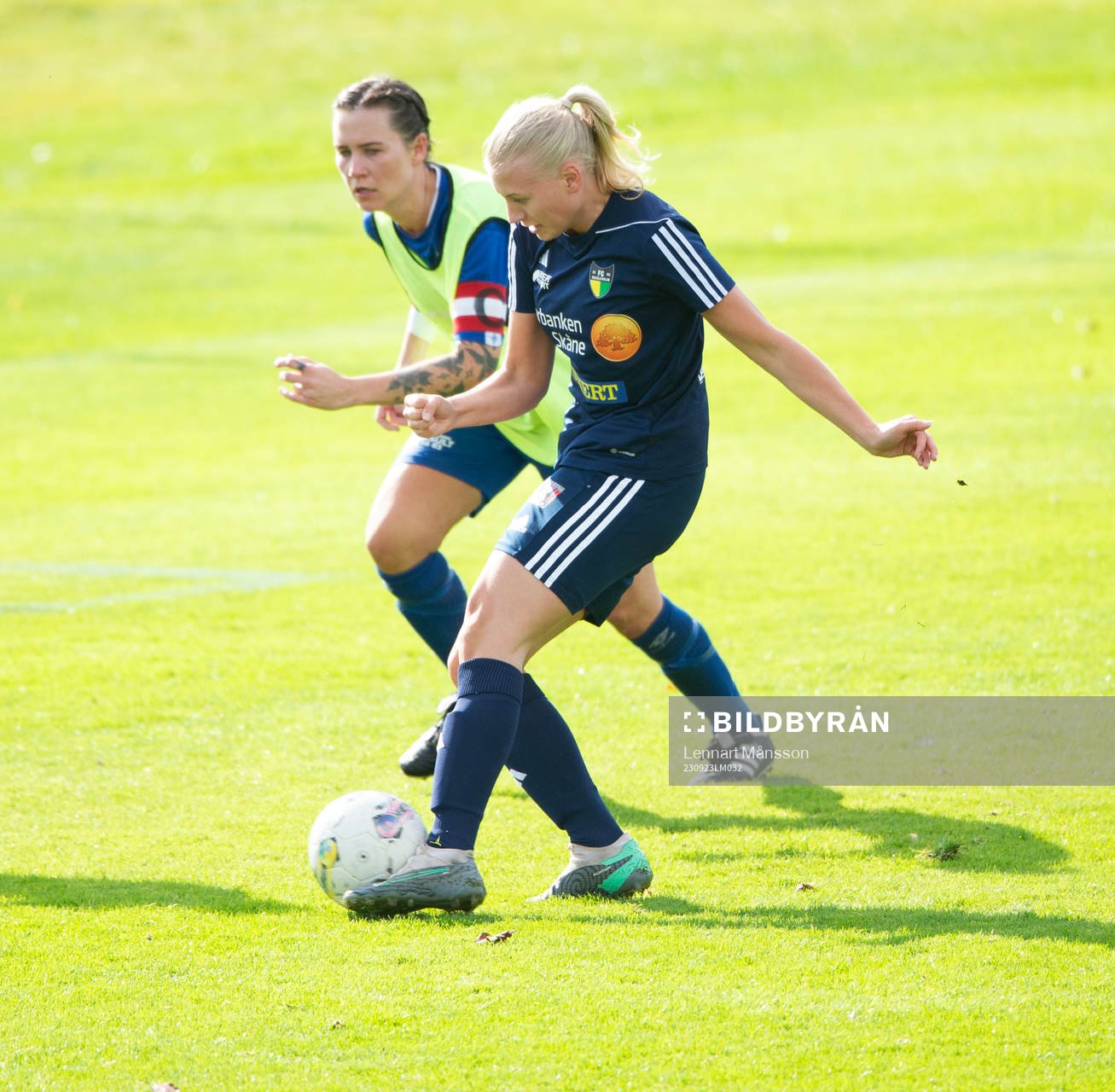 i matchen i division 3 Skåne Norra för damer mellan FC