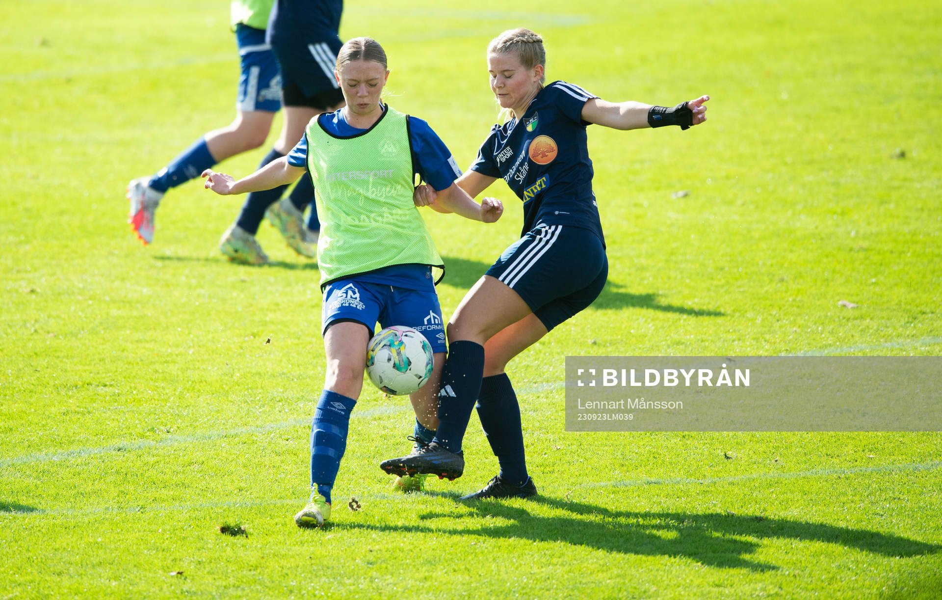 i matchen i division 3 Skåne Norra för damer mellan FC