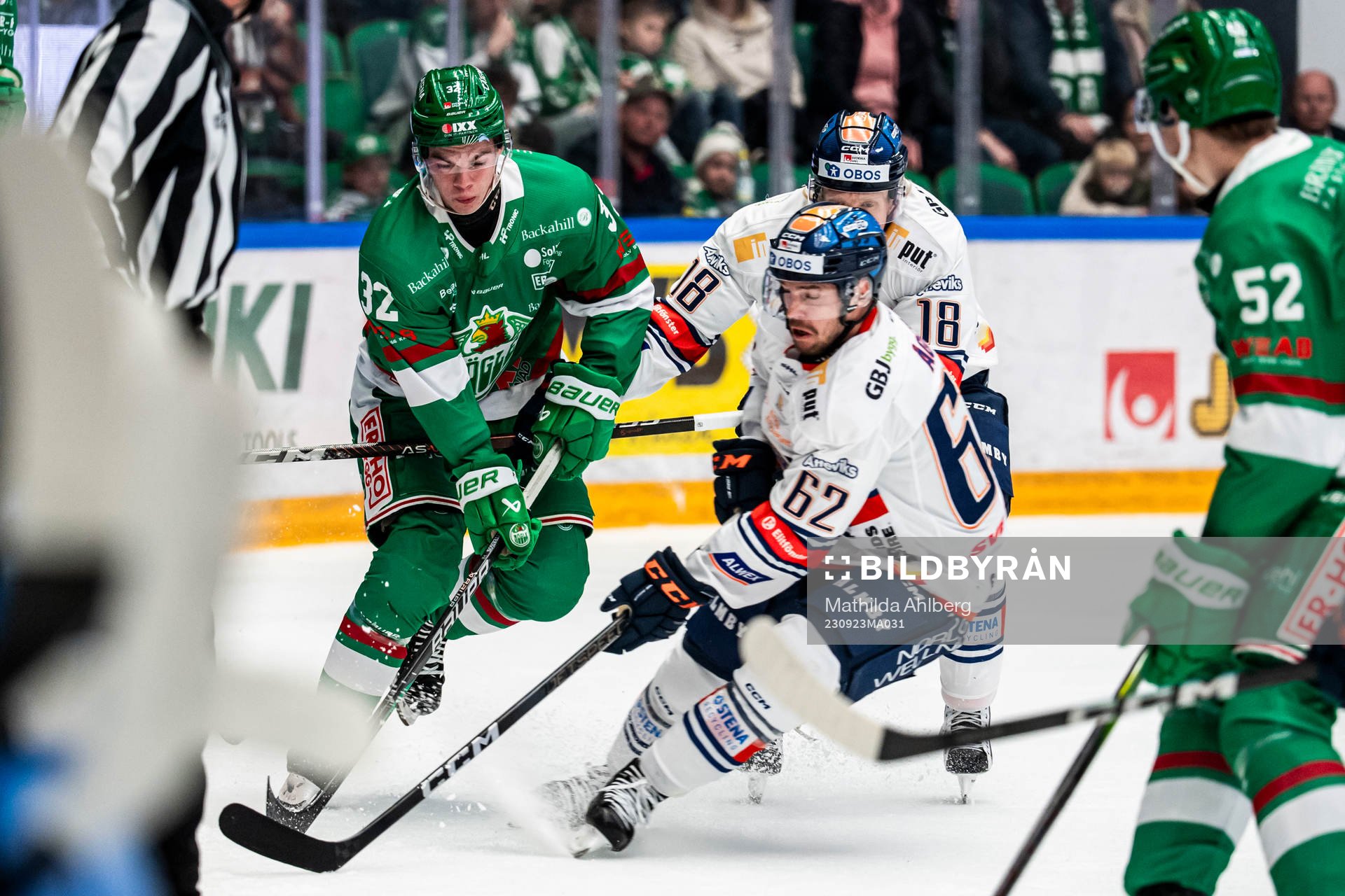 Rögles Oskar Pettersson och Växjös Manuel Ågren