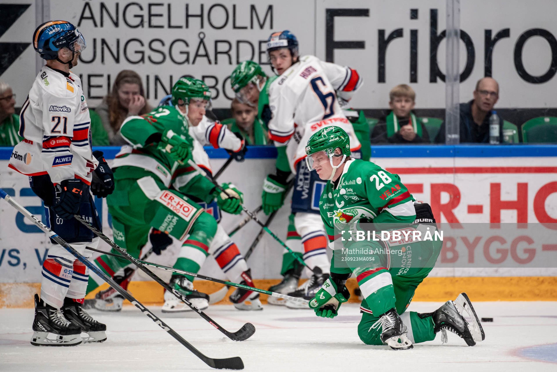Rögles Anton Bengtsson har ont