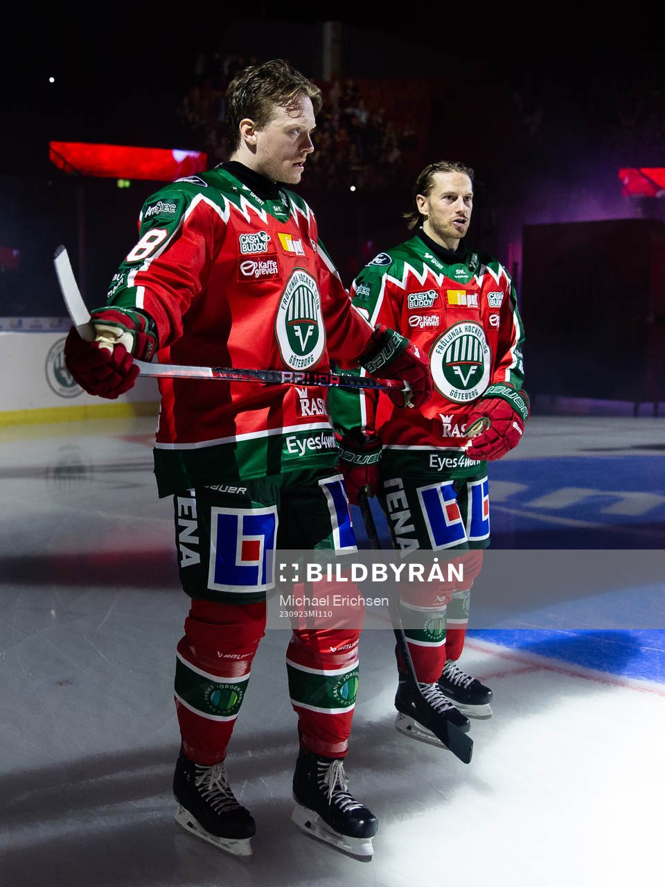 Frölundas Carl Klingberg, Erik Thorell innan