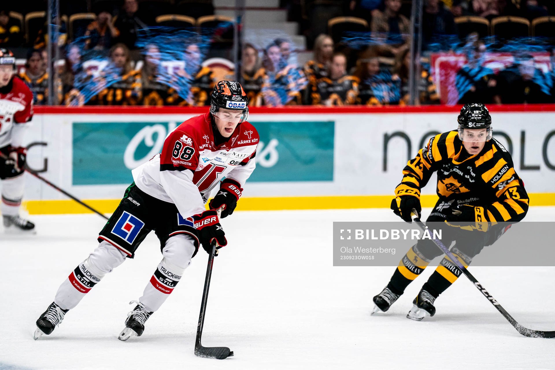 Örebros Jonathan Lekkerimäki och Skellefteås Theo Keilin
