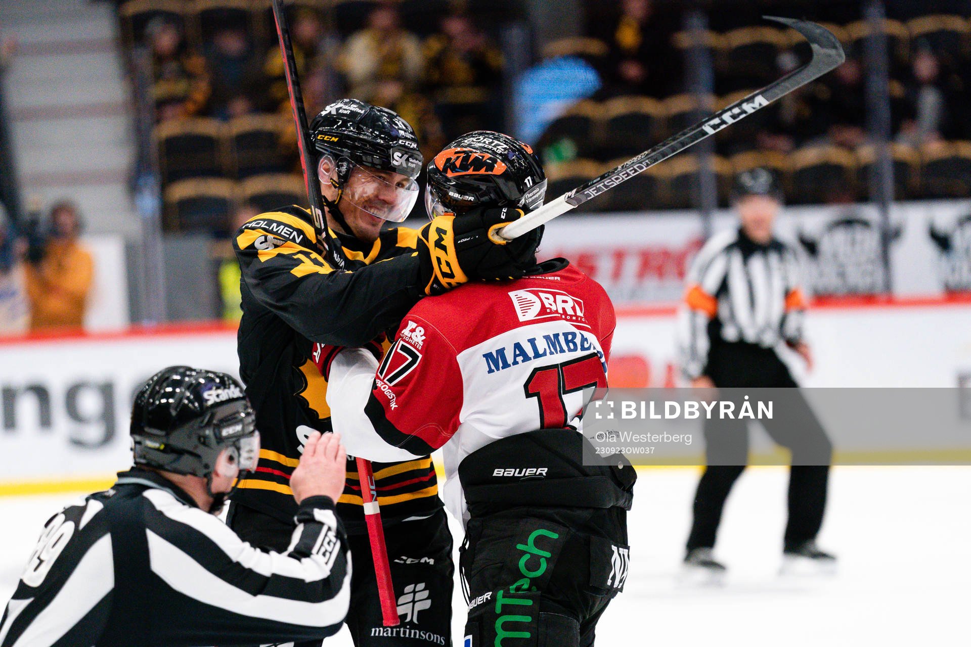 Skellefteås Max Lindholm och Örebros William Wikman