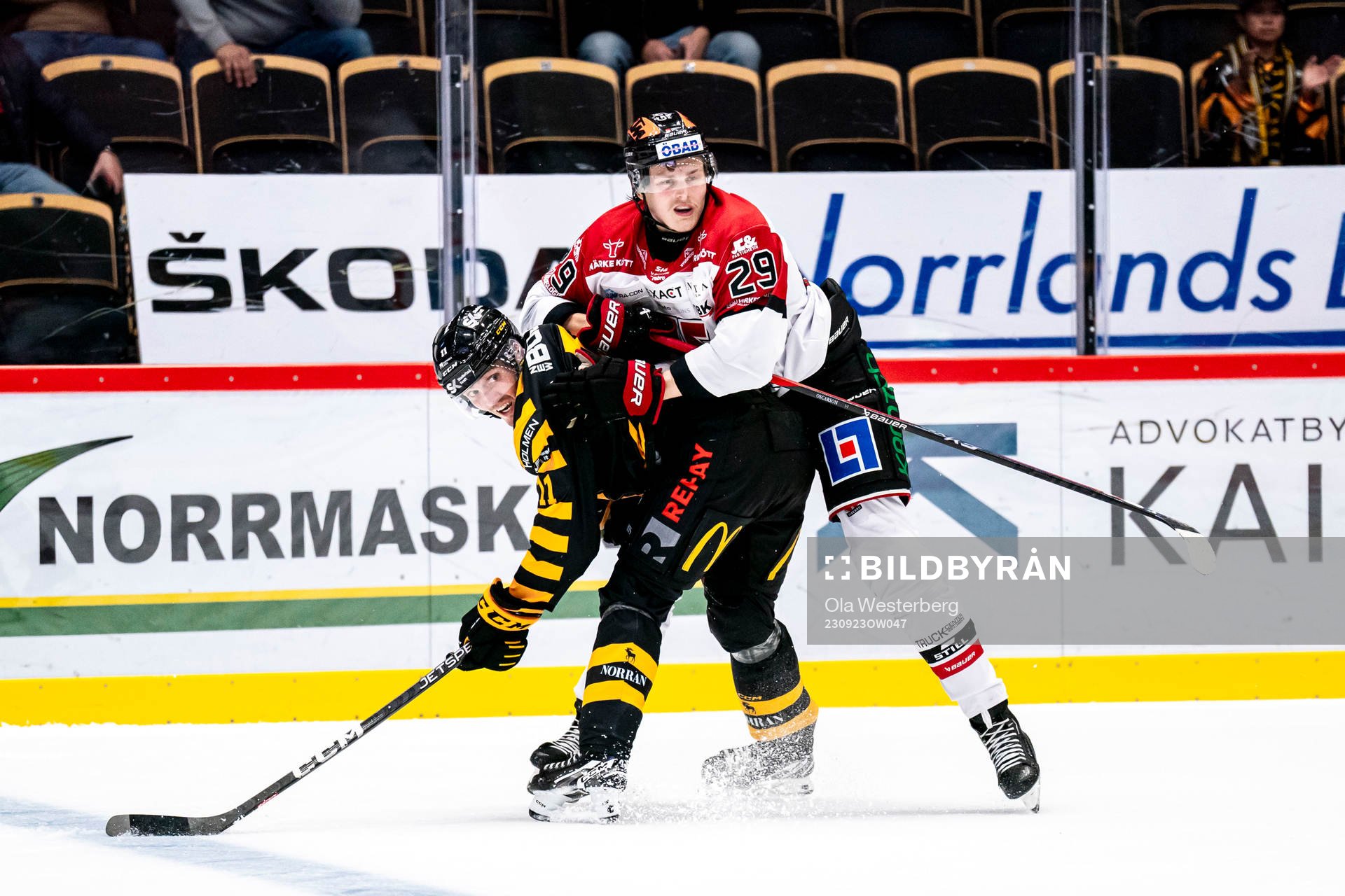 Skellefteås Max Lindholm och Örebros Milton Oscarson