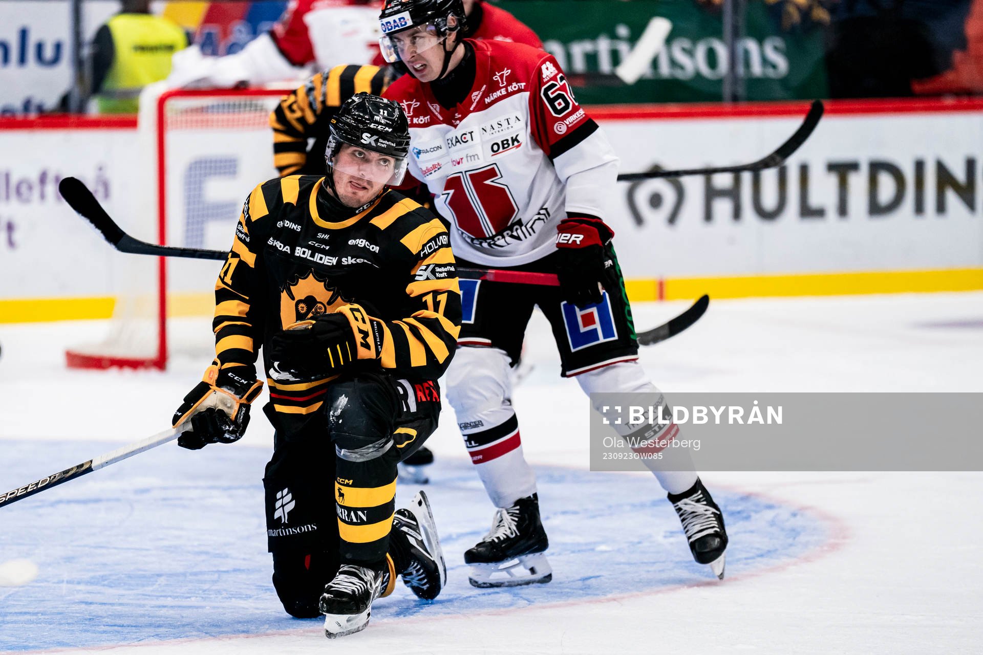 Skellefteås Max Lindholm och Örebros Robert Leino