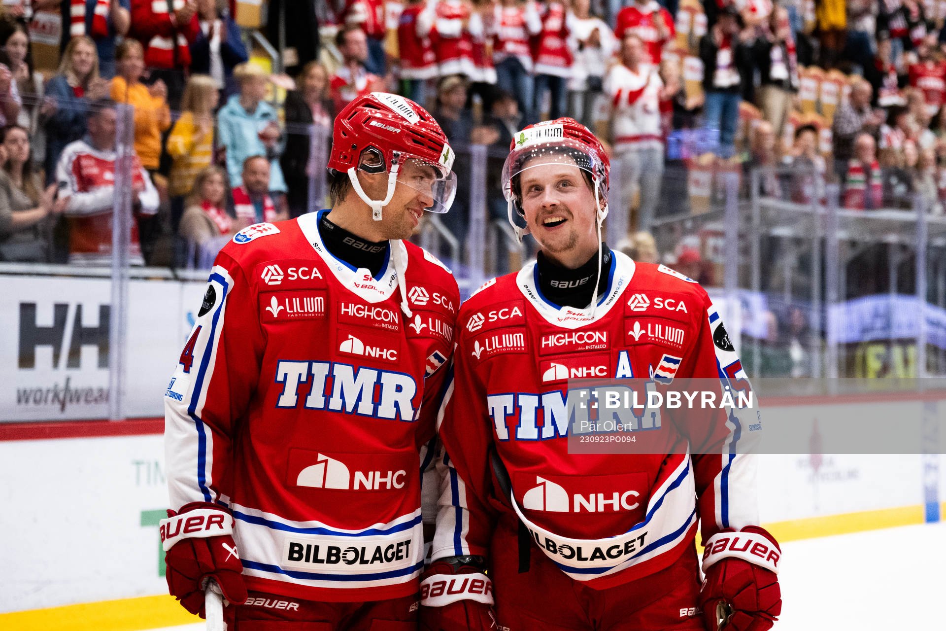 Timrås Emil Pettersson och Jonathan Dahlén
