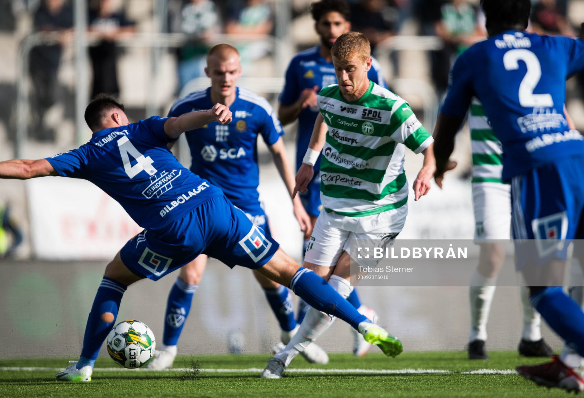 GIF Sundsvalls Alexander Blomqvist och Västerås SKs
