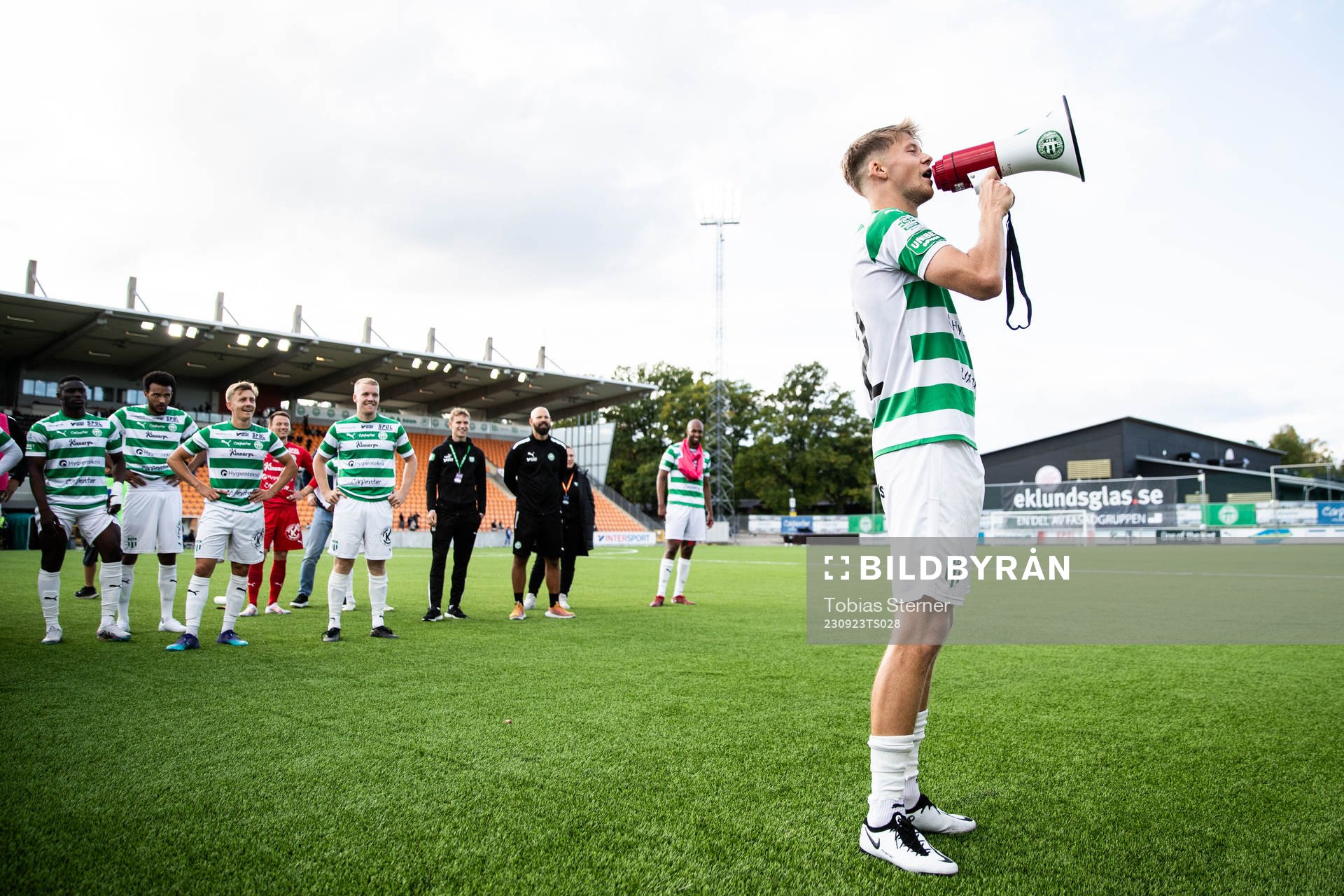 Västerås SKs Patric Åslund jublar
