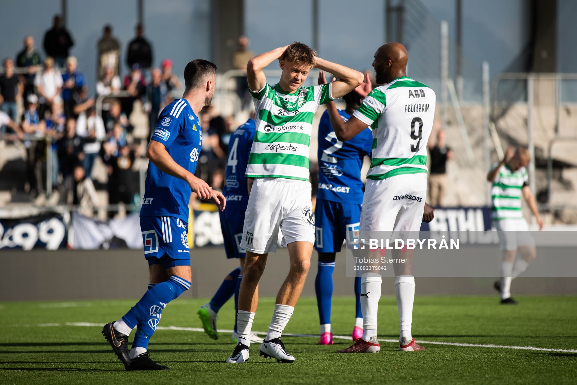 Västerås SKs Patric Åslund deppar