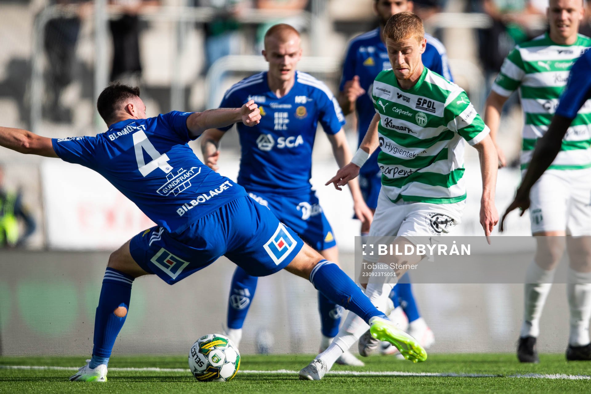 GIF Sundsvalls Alexander Blomqvist och Västerås SKs